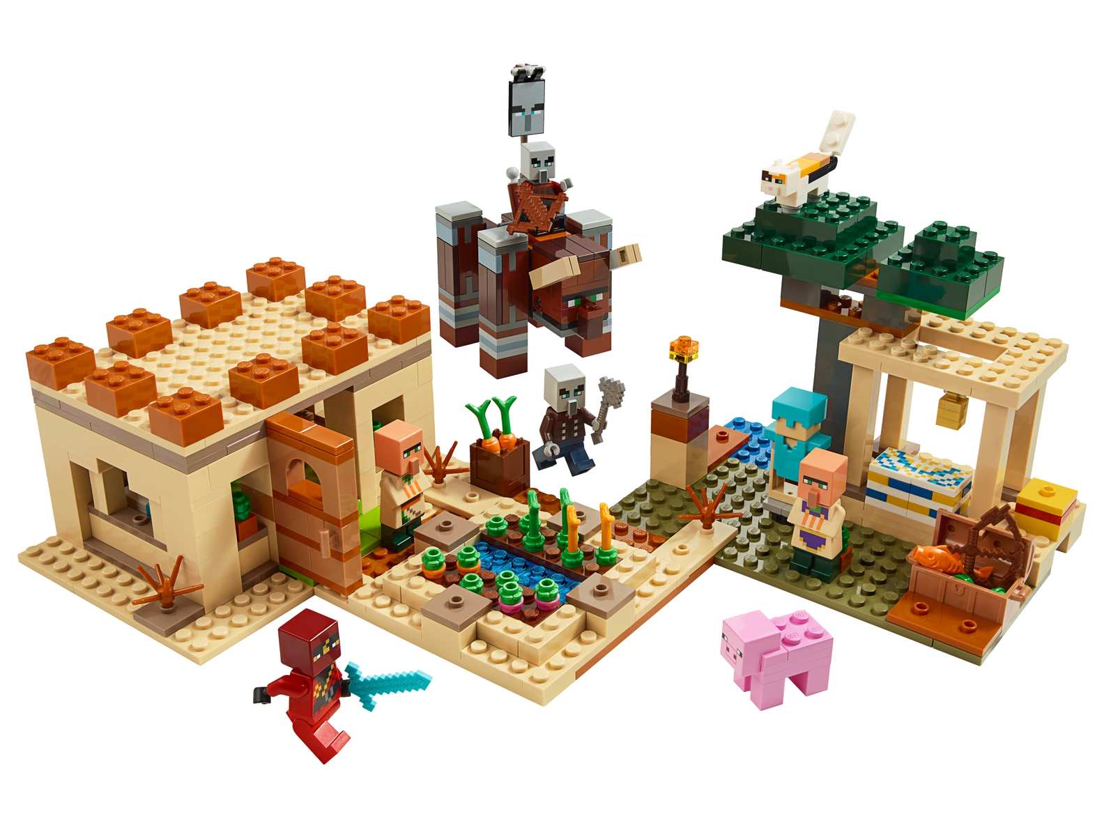 LEGO Minecraft The Illager Raid Set (21160)