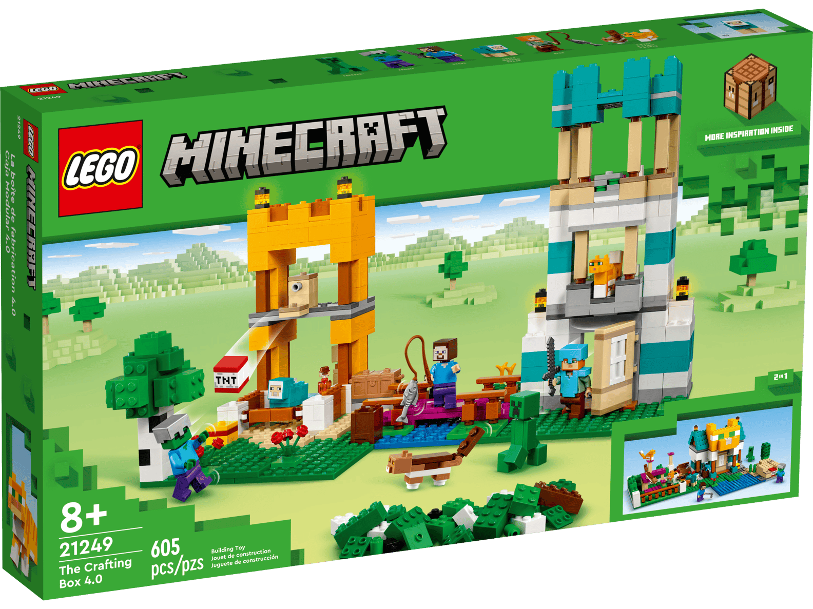 LEGO Minecraft The Crafting Box 4.0 Set (21249)