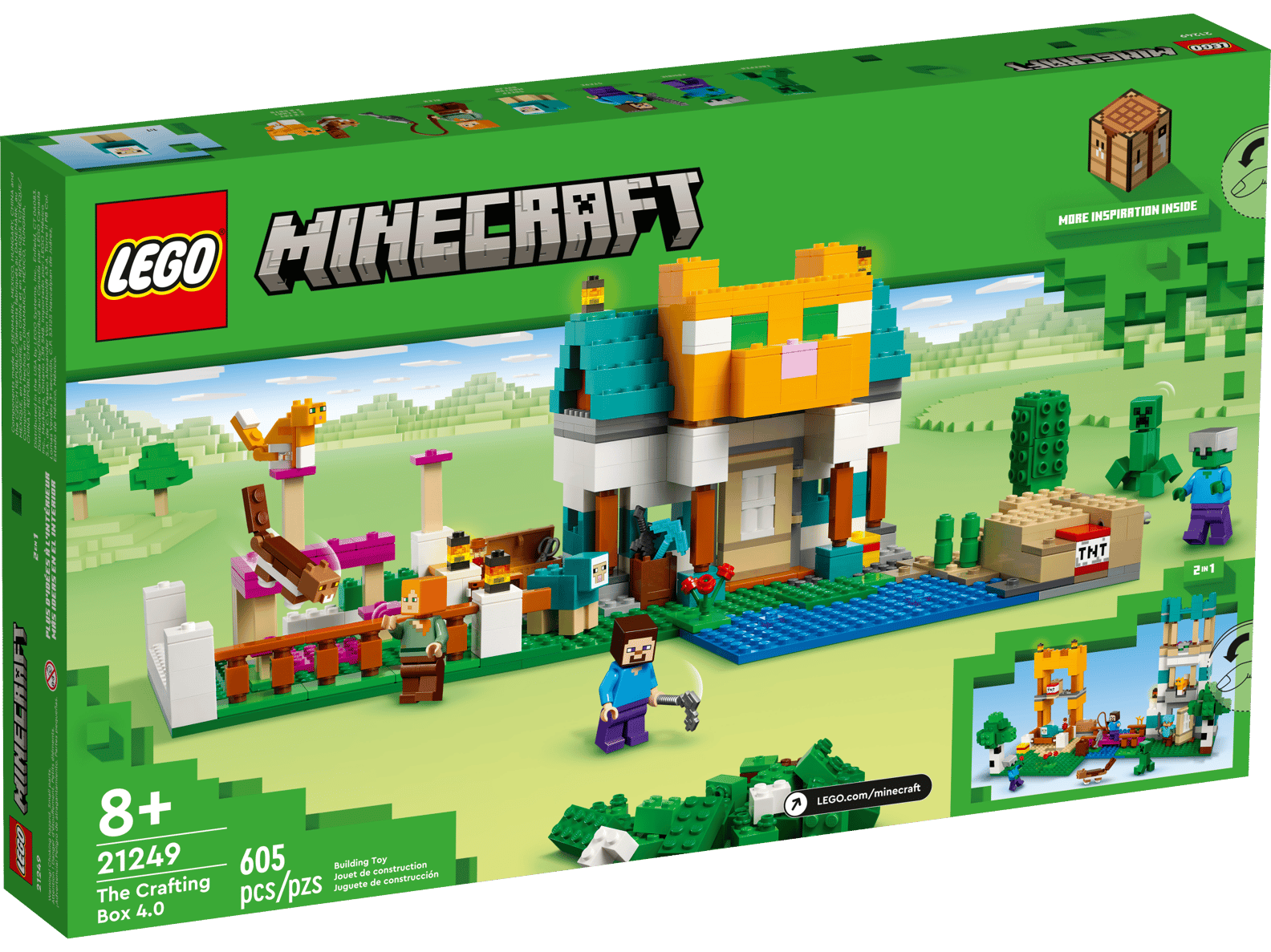 LEGO Minecraft The Crafting Box 4.0 Set (21249)