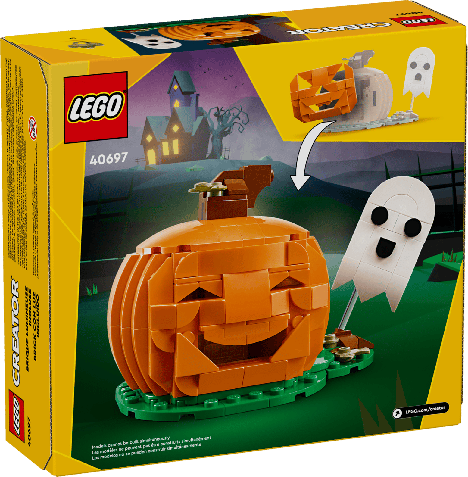 LEGO Creator Halloween Pumpkin Set (40697)