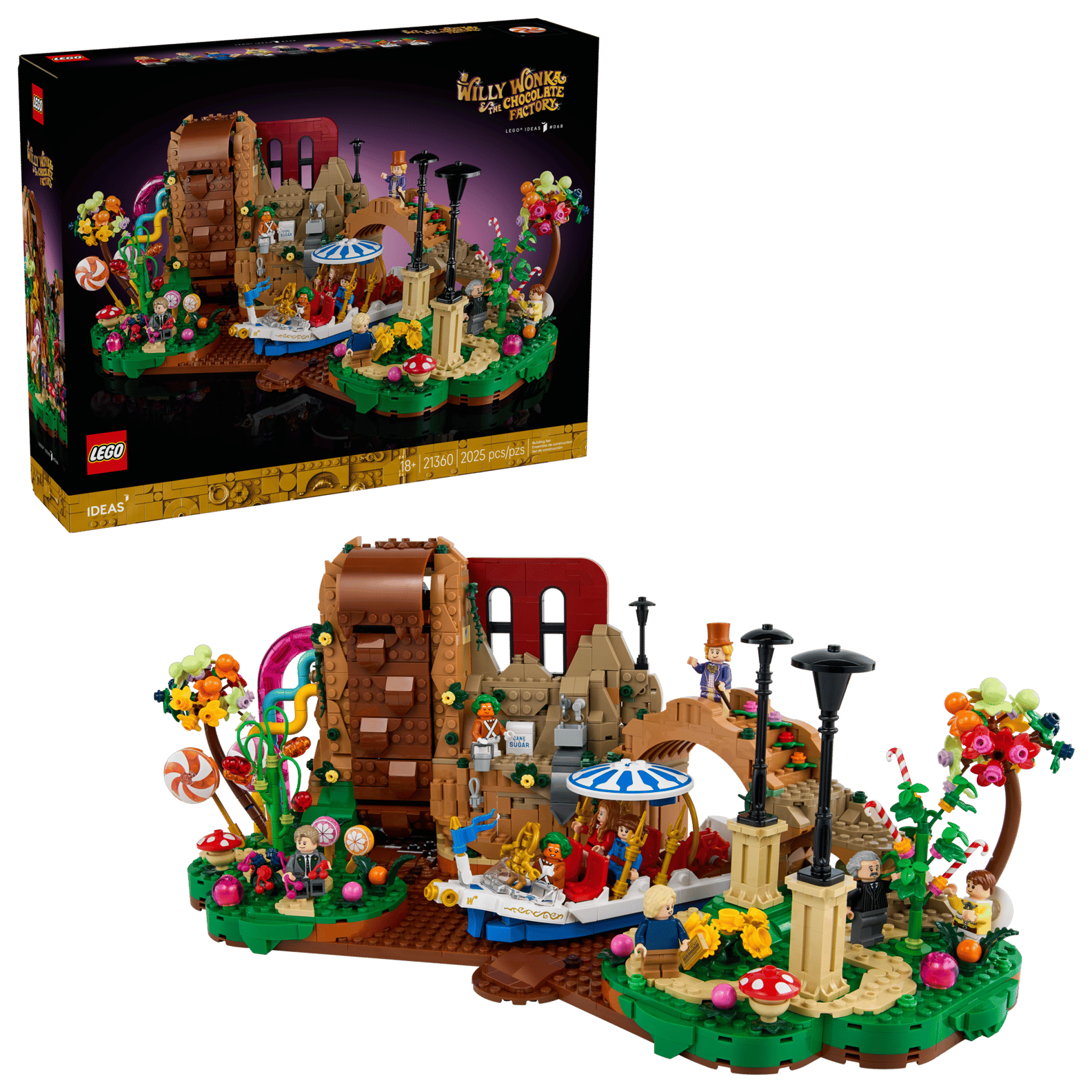LEGO Ideas Willy Wonka & The Chocolate Factory Set (21360)