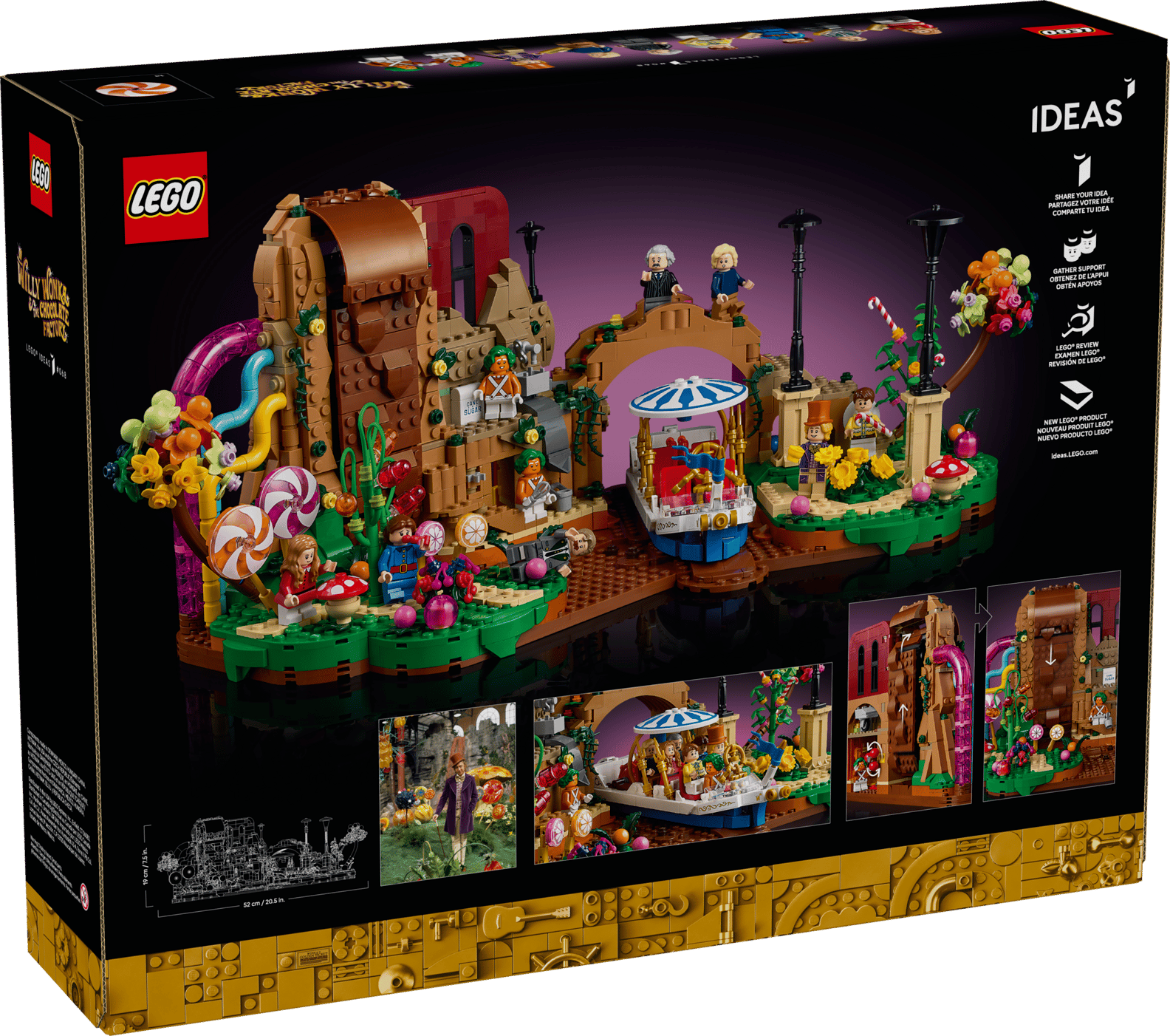 LEGO Ideas Willy Wonka & The Chocolate Factory Set (21360)