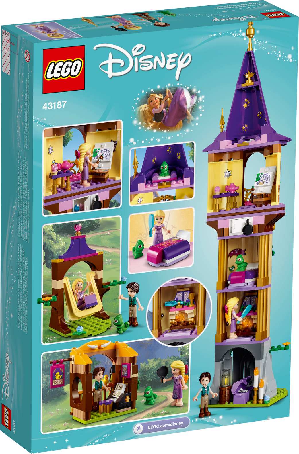 LEGO Disney Rapunzel’s Tower Set (43187)