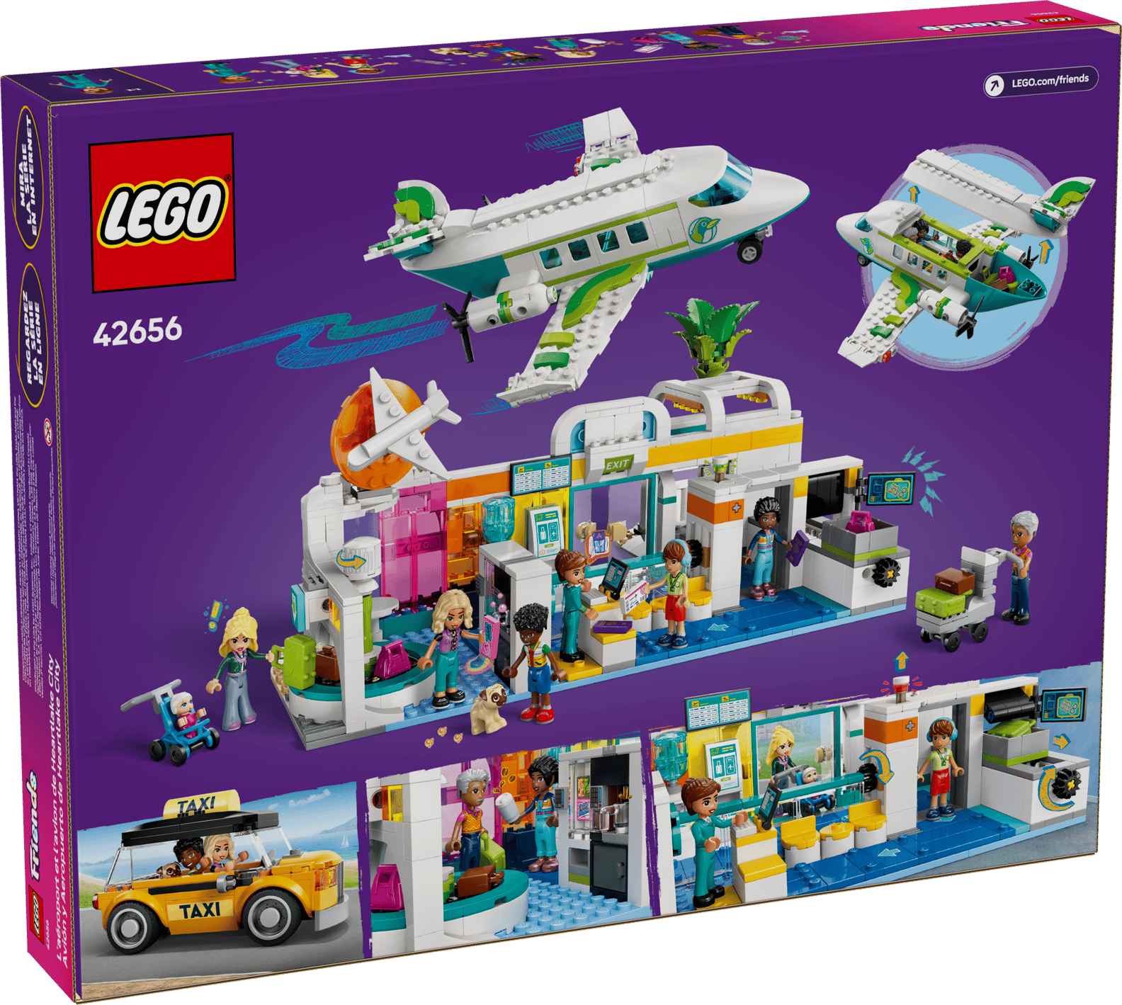 LEGO Friends Heartlake City Airport and Airplane Set (42656)