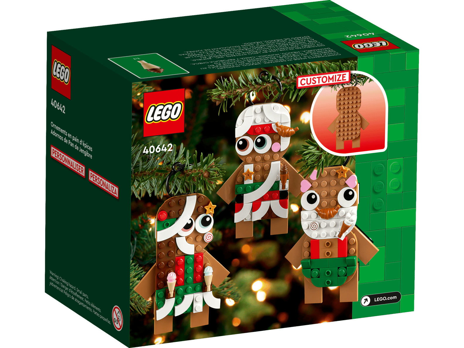 LEGO Holiday Gingerbread Ornaments Set (40642)