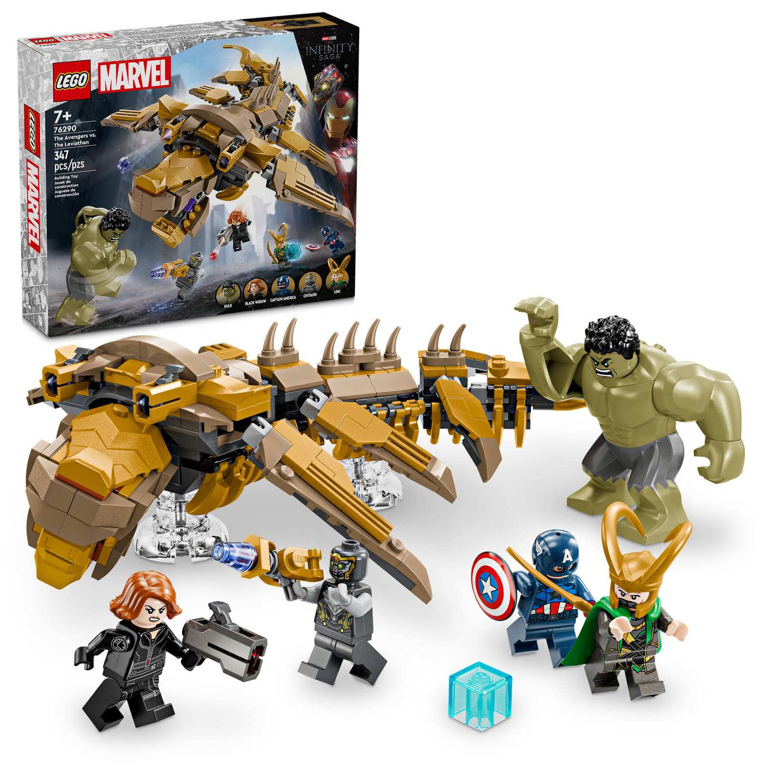 LEGO Marvel The Avengers vs. The Leviathan Set (76290)