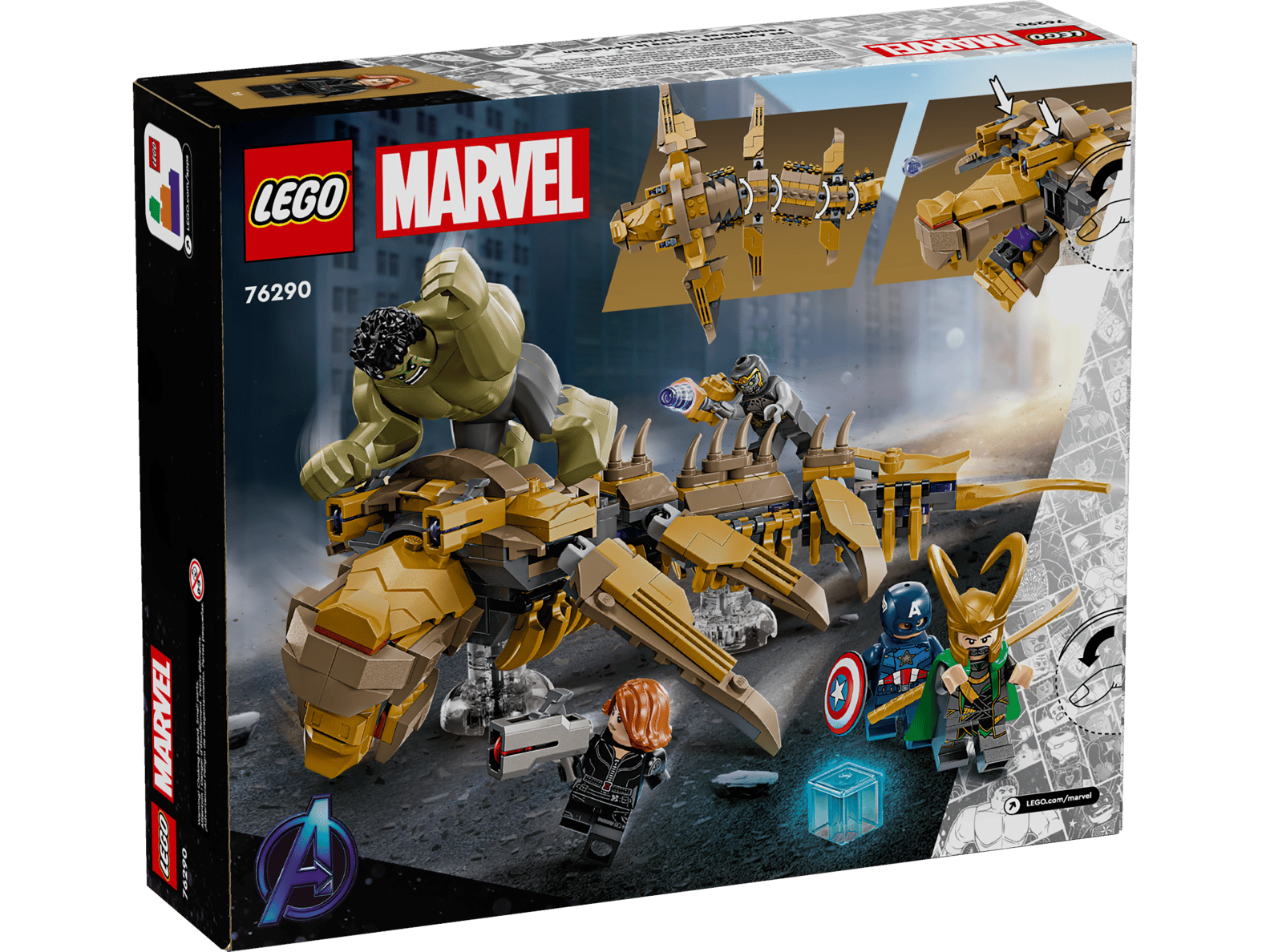 LEGO Marvel The Avengers vs. The Leviathan Set (76290)