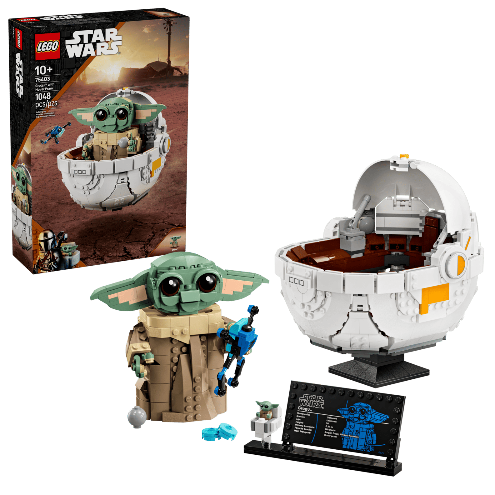 LEGO Star Wars Grogu With Hover Pram Set (75403)