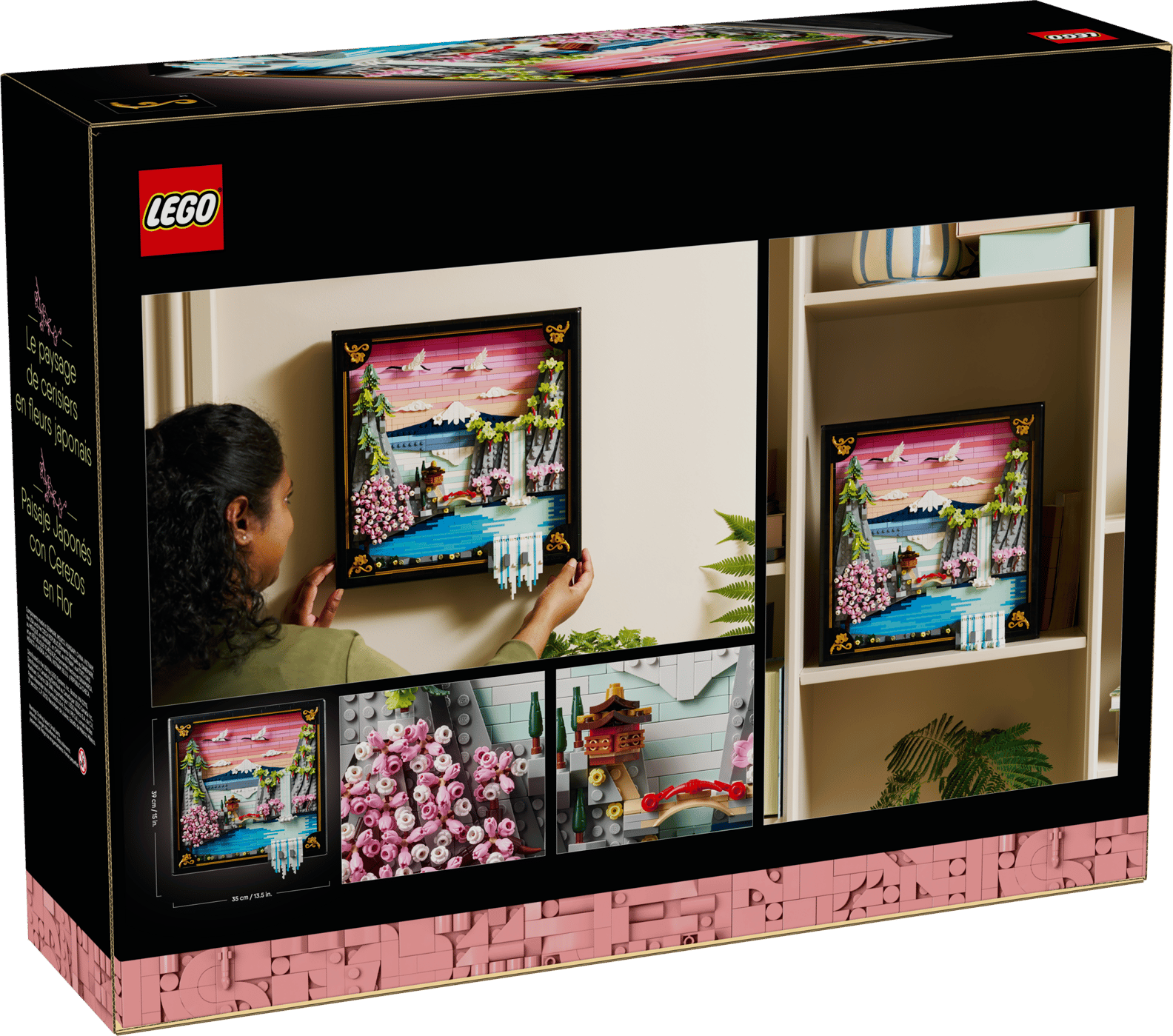 LEGO Art Japanese Cherry Blossom Landscape Set (31218)