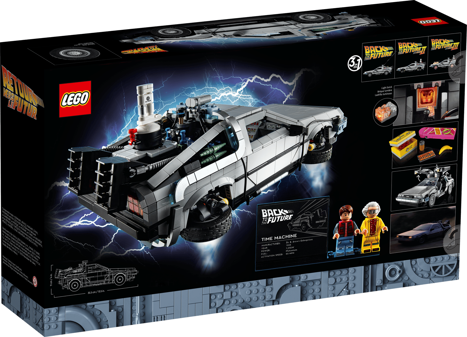 LEGO Back To The Future Time Machine Set (10300)