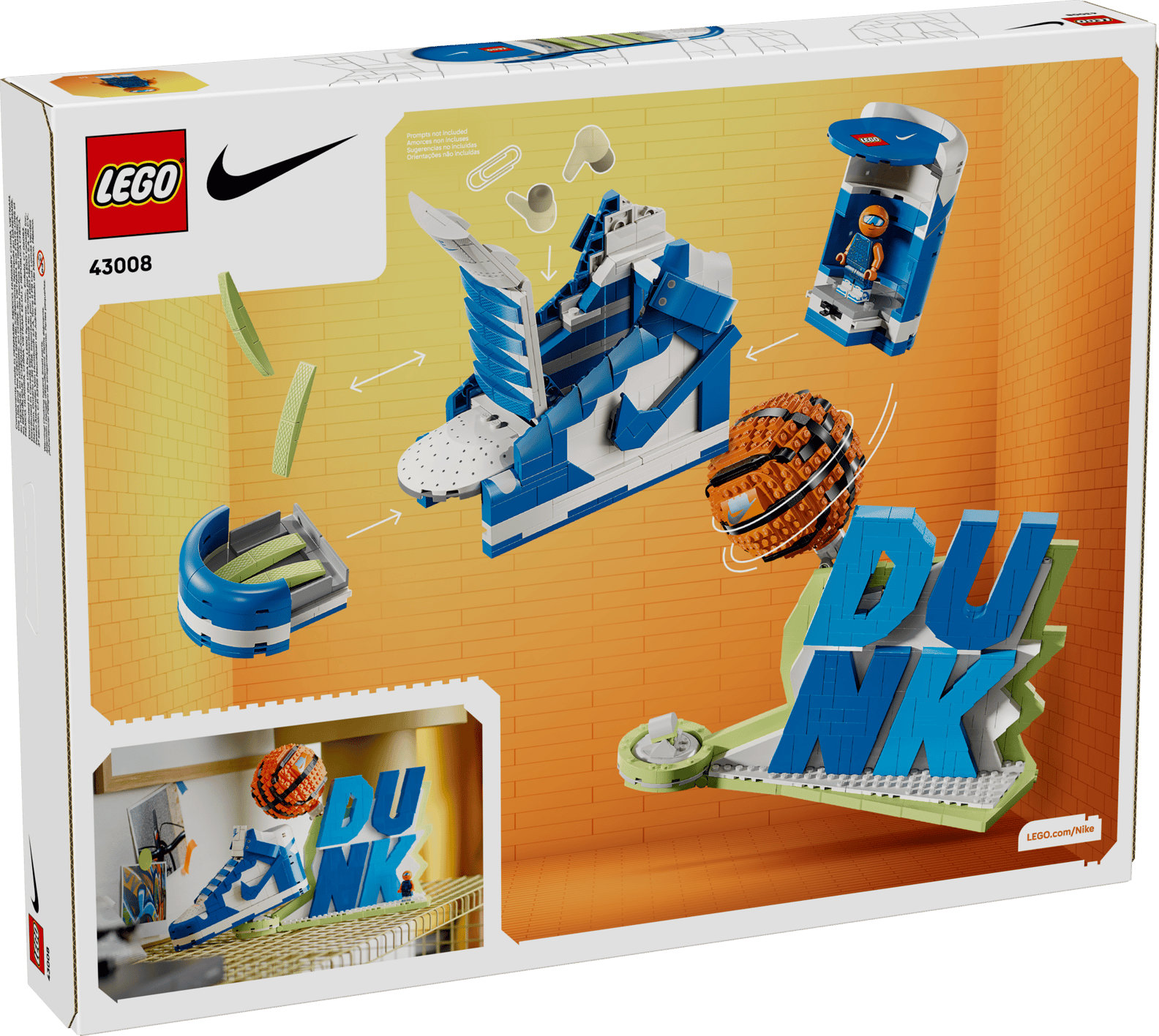 LEGO Nike Dunk X LEGO Set (43008)