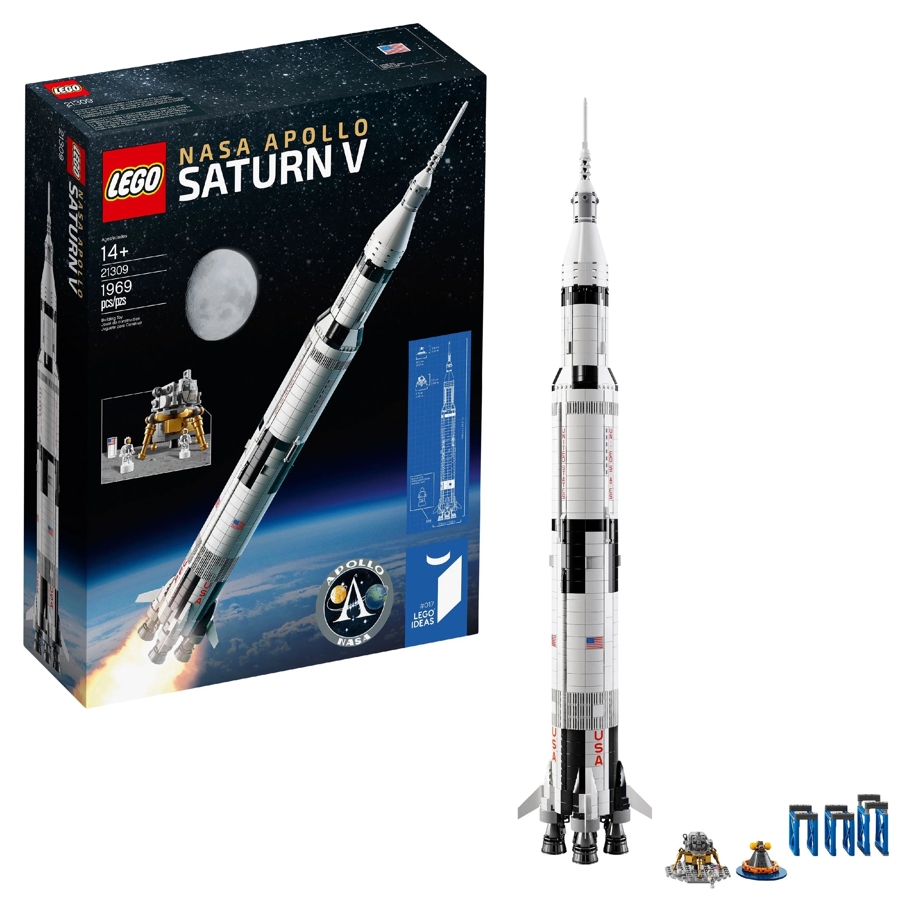 LEGO Ideas NASA Apollo Saturn V Set (21309)