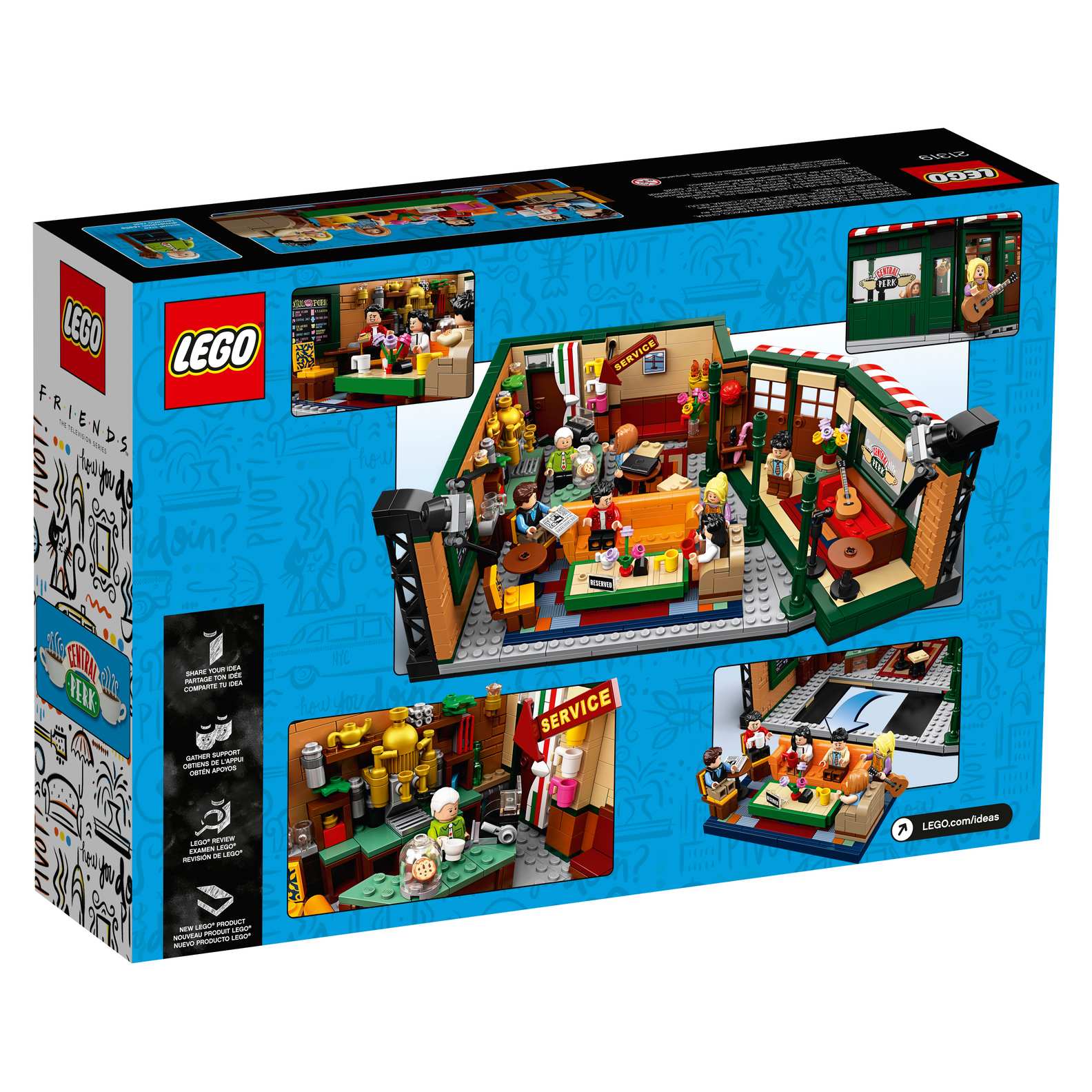LEGO Ideas Friends Central Perk Set (21319)