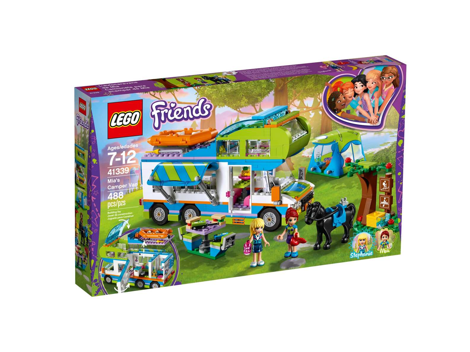 LEGO Friends Mia’s Camper Van Set (41339)