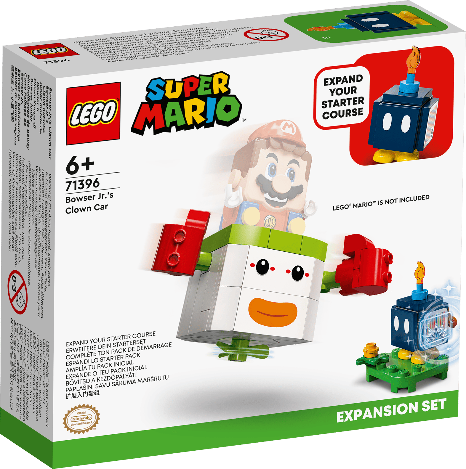 LEGO Super Mario Bowser Jr.’s Clown Car Expansion Set (71396)