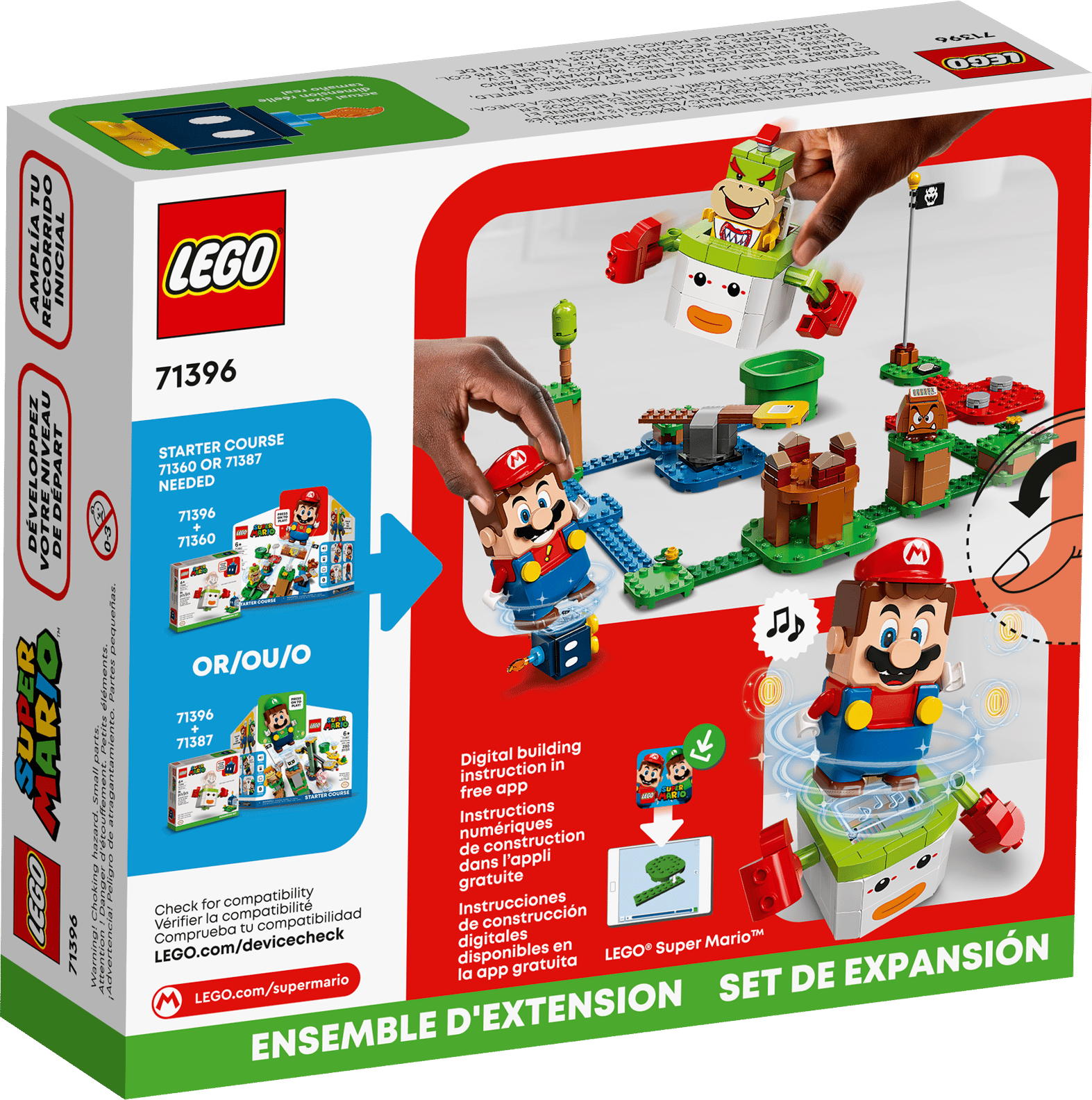 LEGO Super Mario Bowser Jr.’s Clown Car Expansion Set (71396)