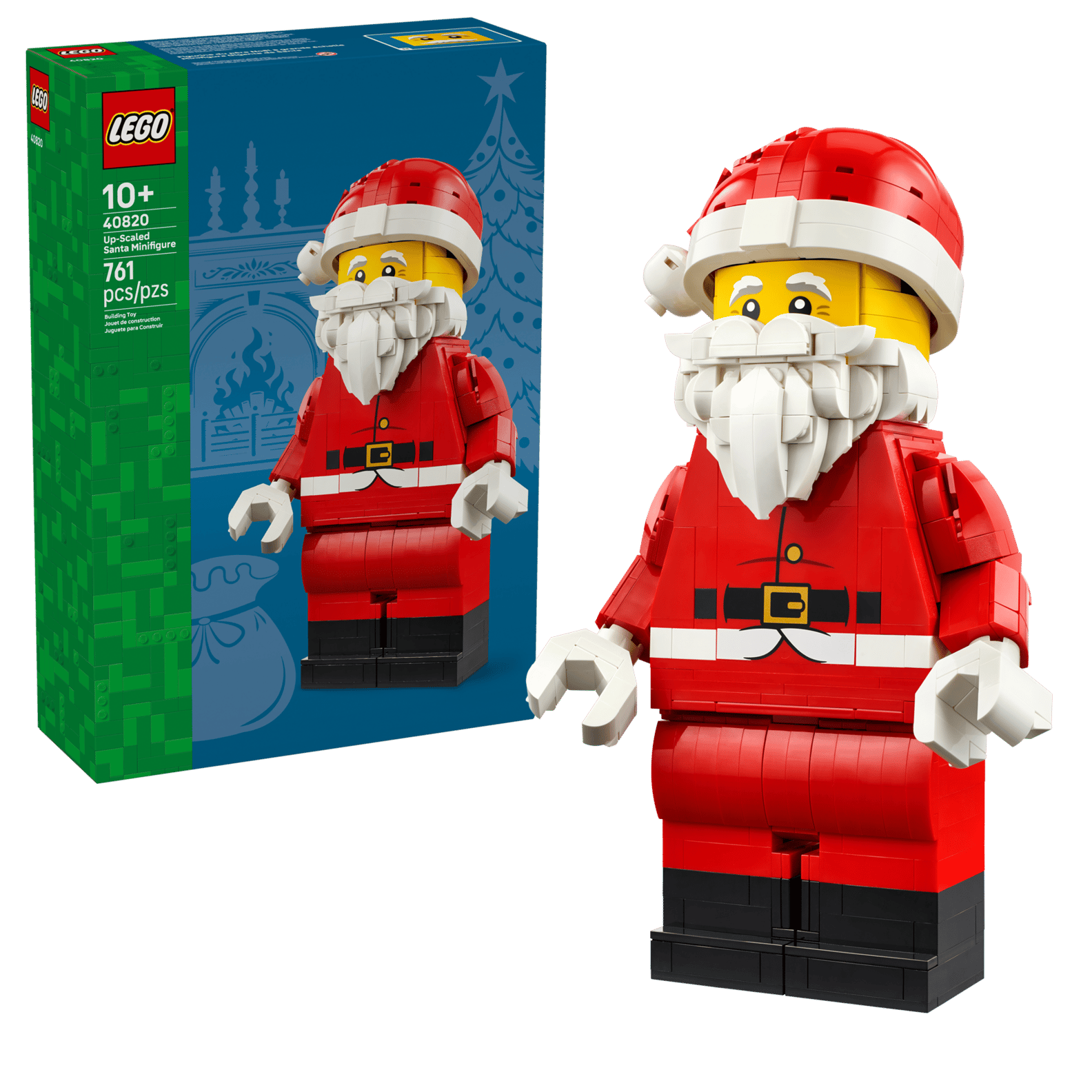 LEGO Up-Scaled Santa Minifigure Set (40820)