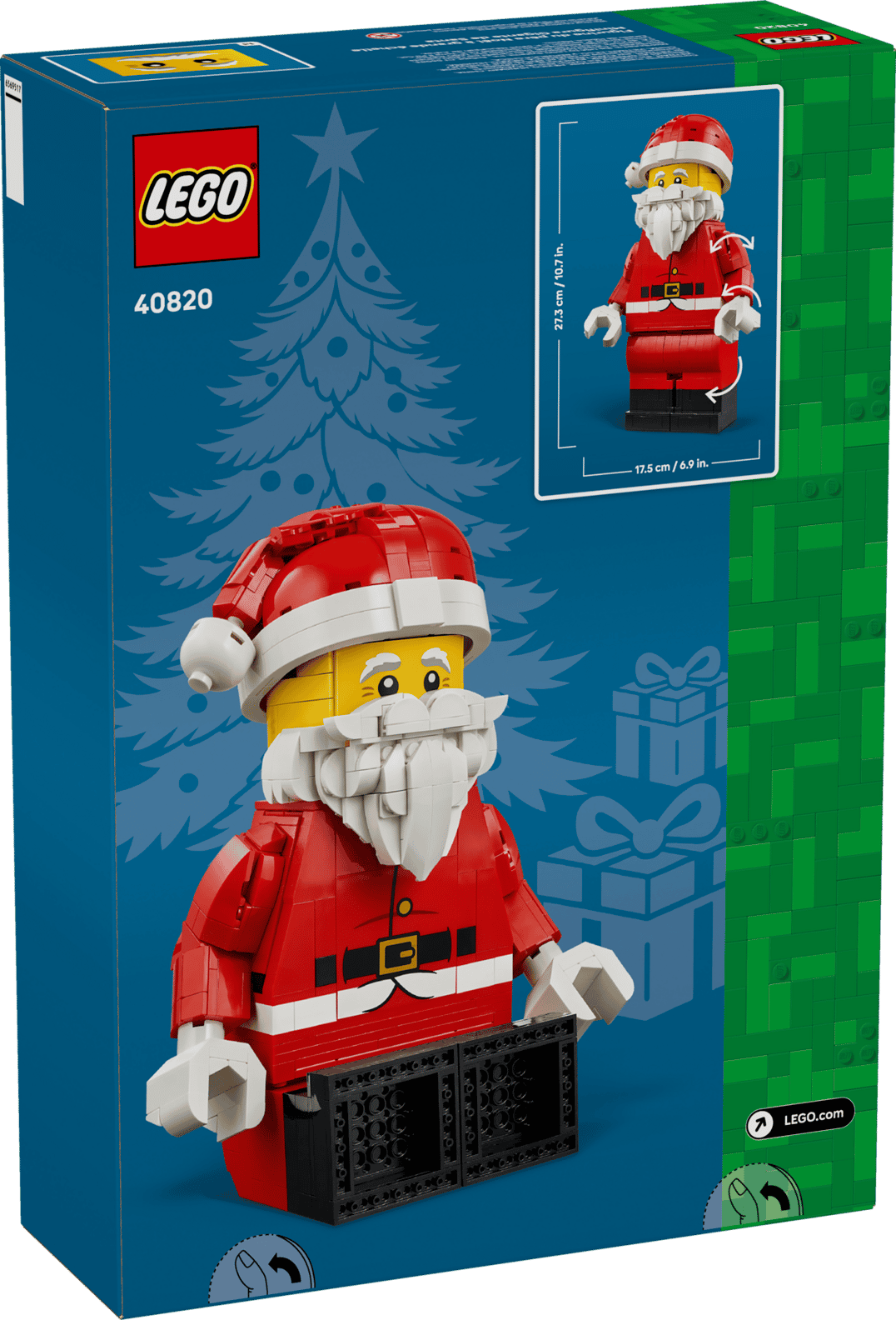 LEGO Up-Scaled Santa Minifigure Set (40820)