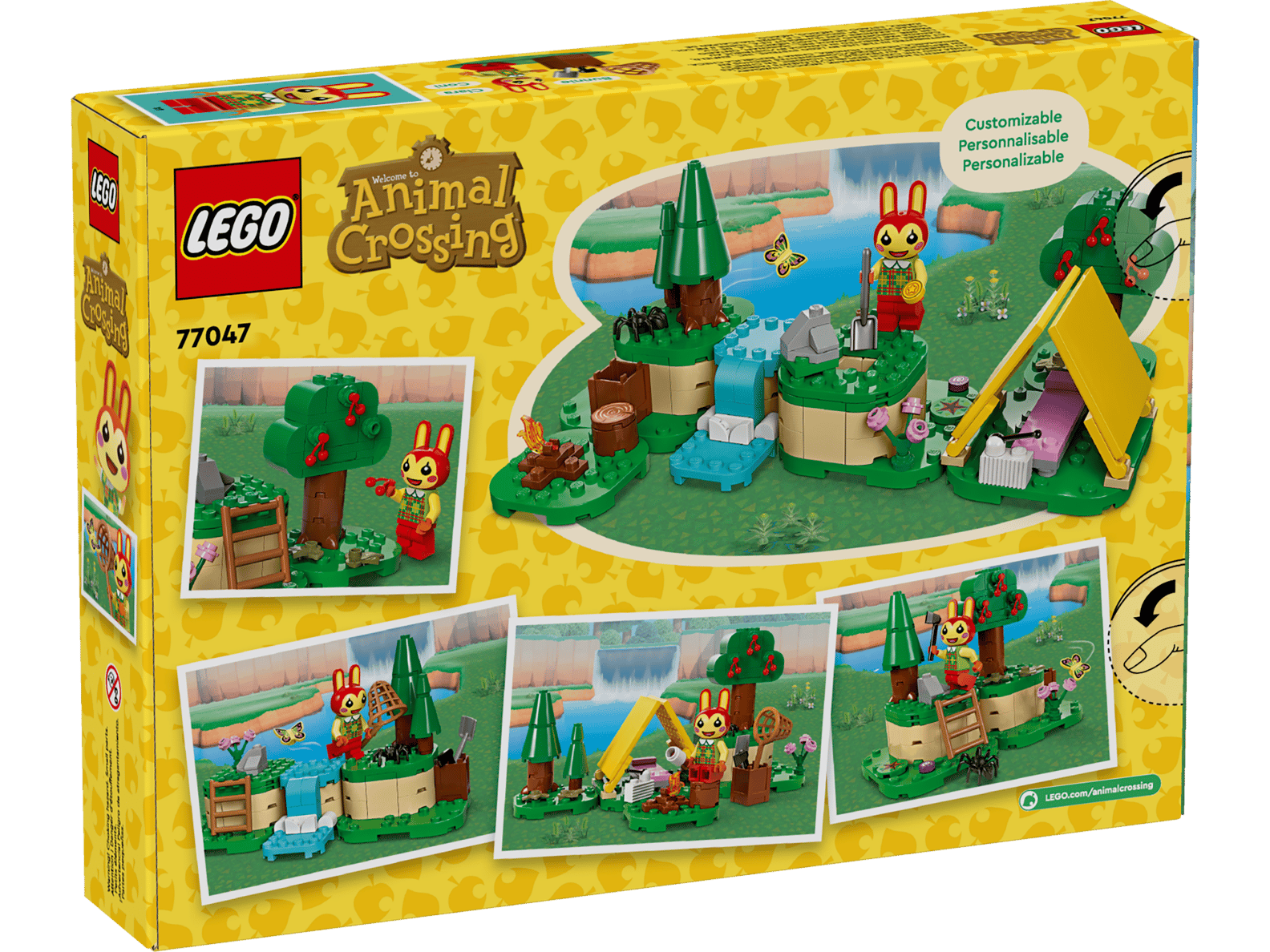 LEGO Animal Crossing Bunnie’s Outdoor Activities Set (77047)