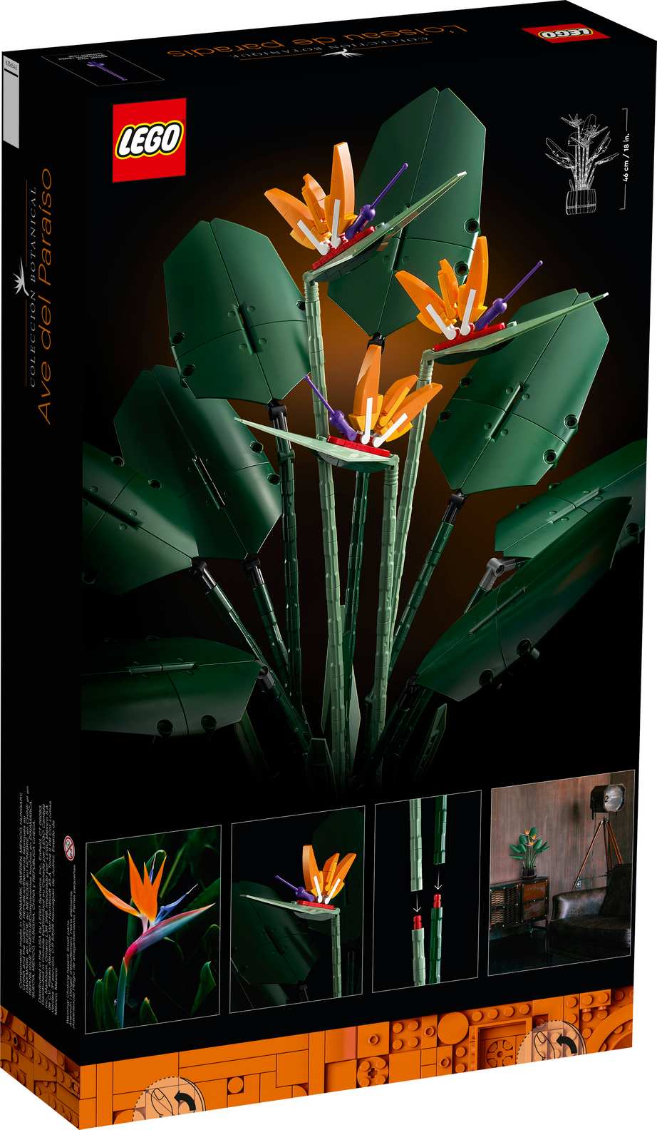LEGO Creator Expert Botanical Collection Bird of Paradise Set (10289)