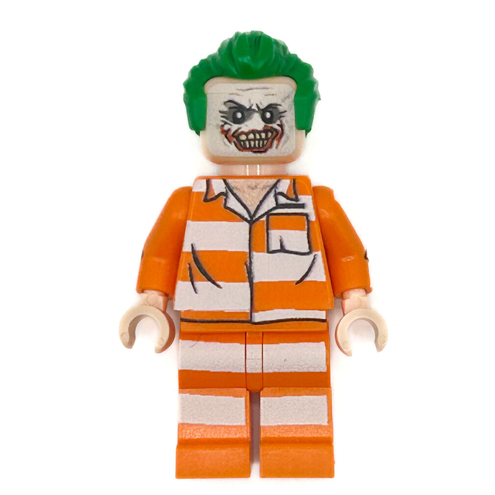 Joker (The Batman, Arkham Prison) Minifig - B3 Customs