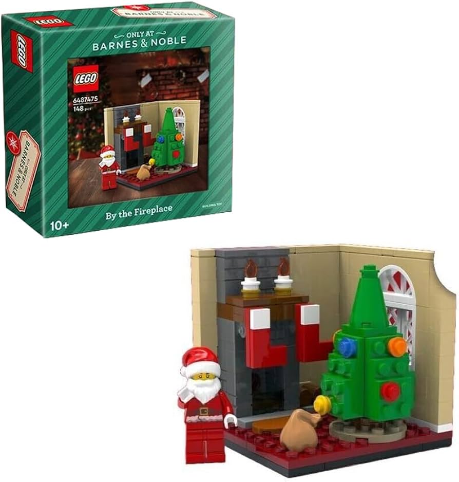 LEGO Christmas By the Fireplace Barnes & Nobles Promotional Set (6490363)