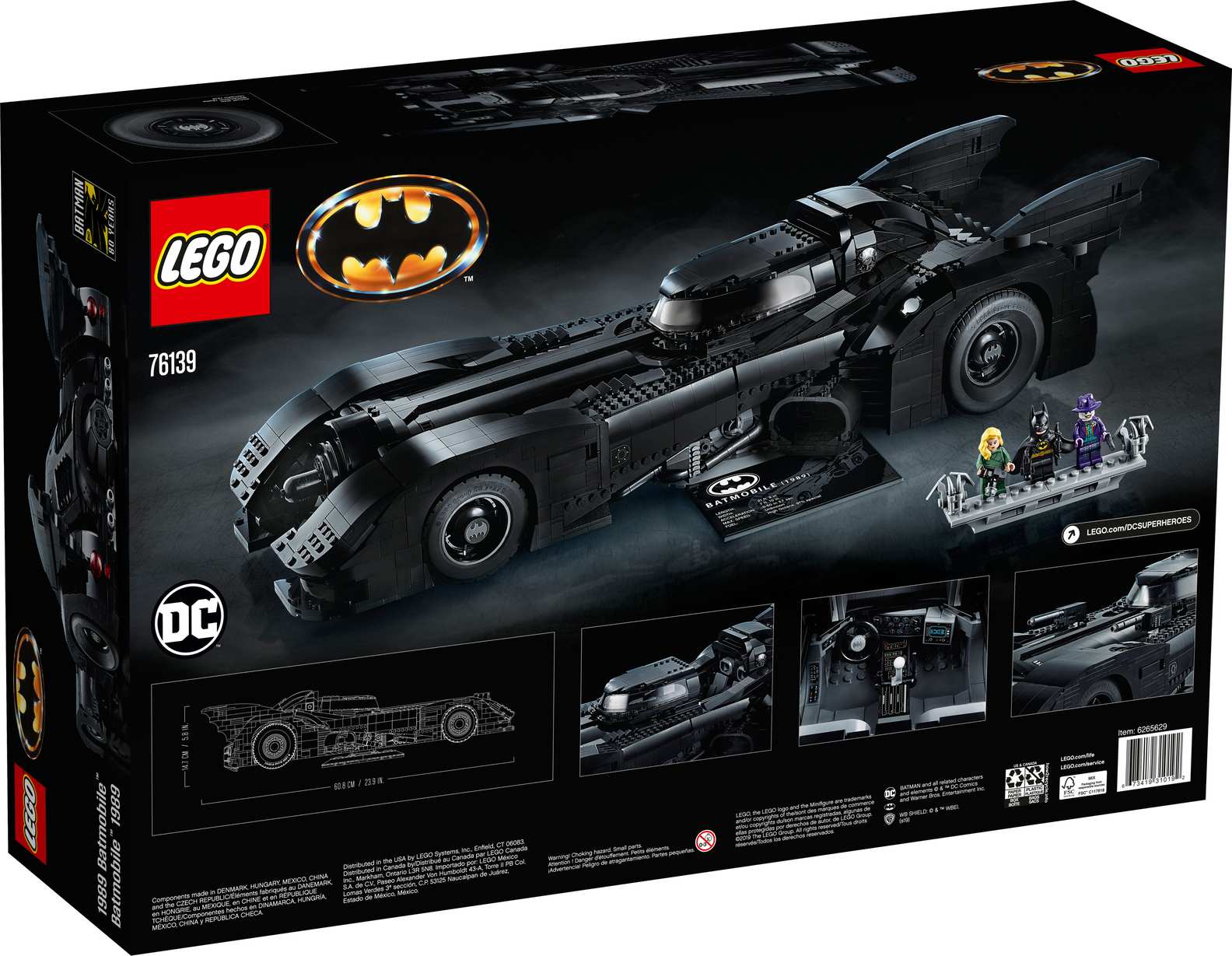 LEGO DC 1989 Batmobile Set (76139)