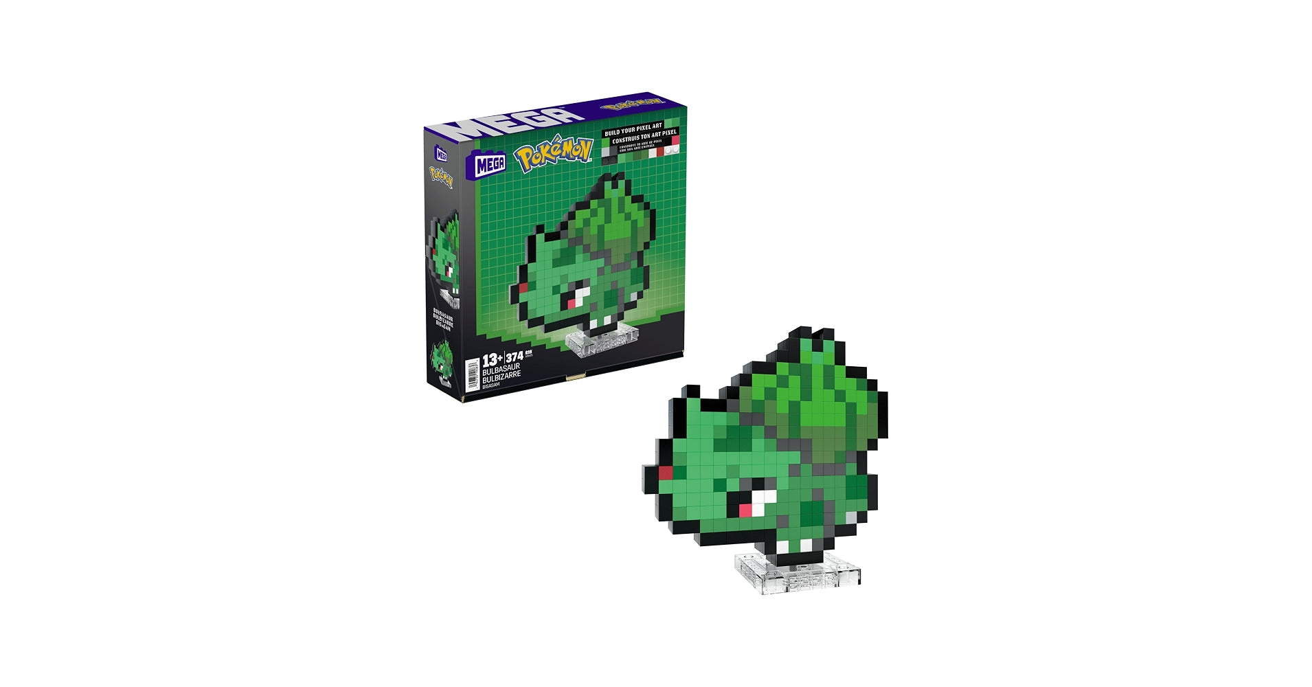 MEGAPokémon Bulbasaur Pixel Art Set (HTH75)