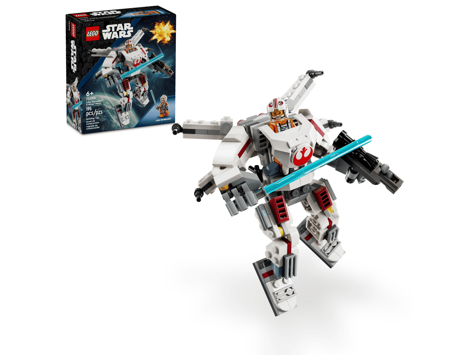 LEGO Star Wars Luke Skywalker X-Wing Mech Set (75390)