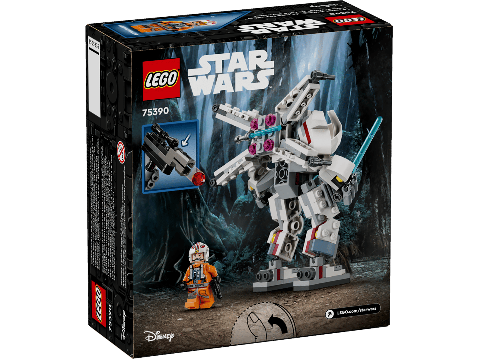 LEGO Star Wars Luke Skywalker X-Wing Mech Set (75390)