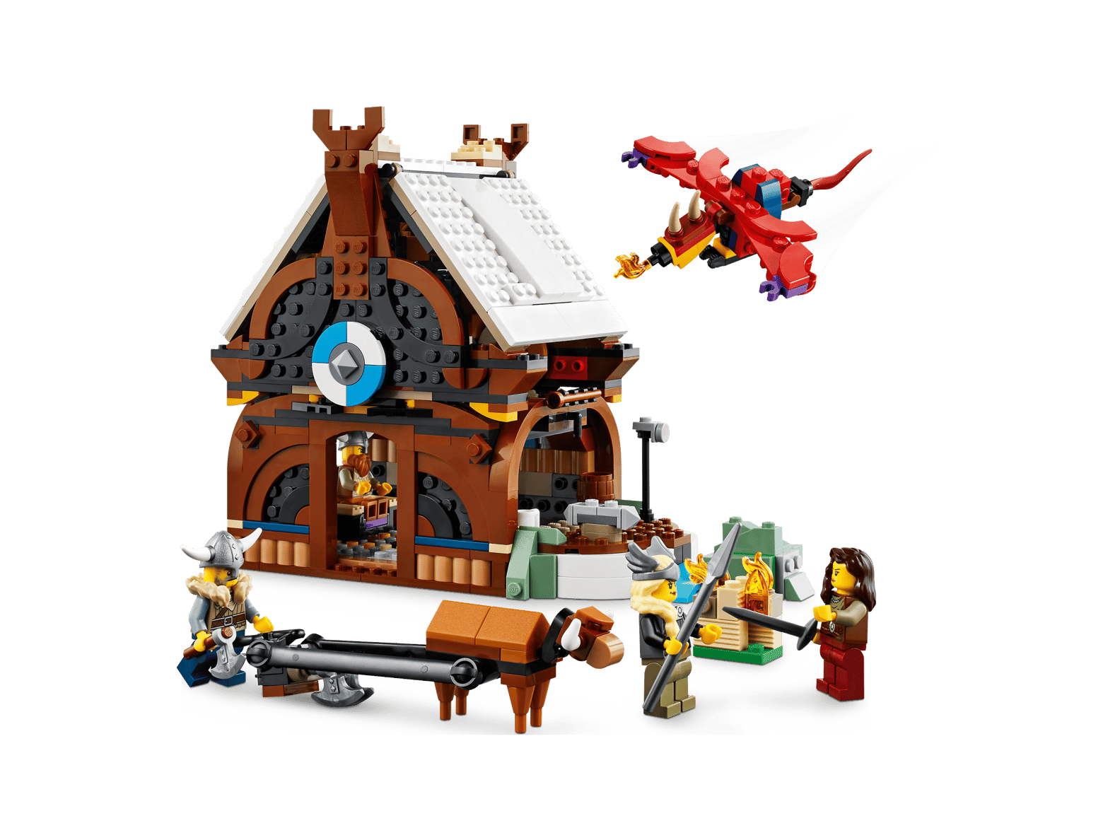 LEGO Creator Viking Ship and The Midgard Serpent Set (31132)