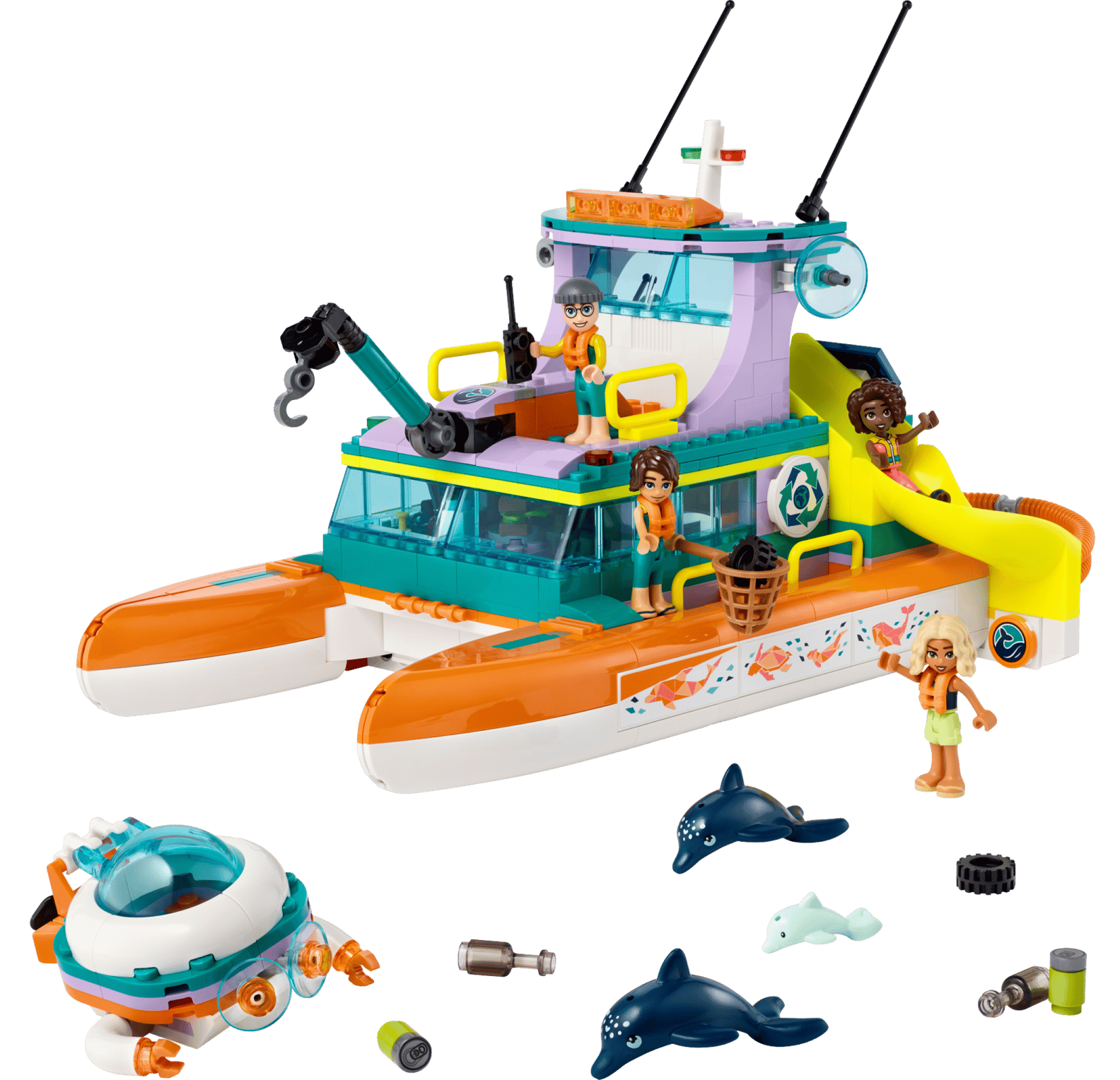 LEGO Friends Sea Rescue Boat Set (41734)