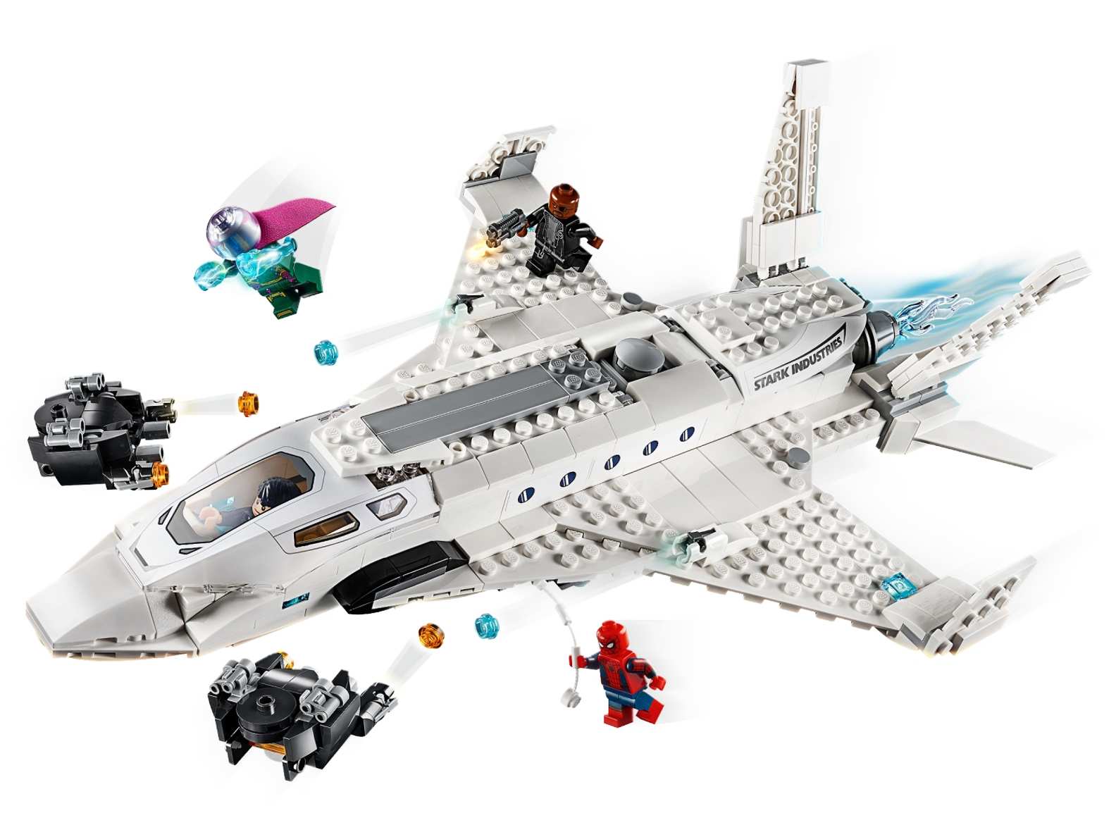LEGO Marvel Stark Jet and The Drone Attack Set (76130)