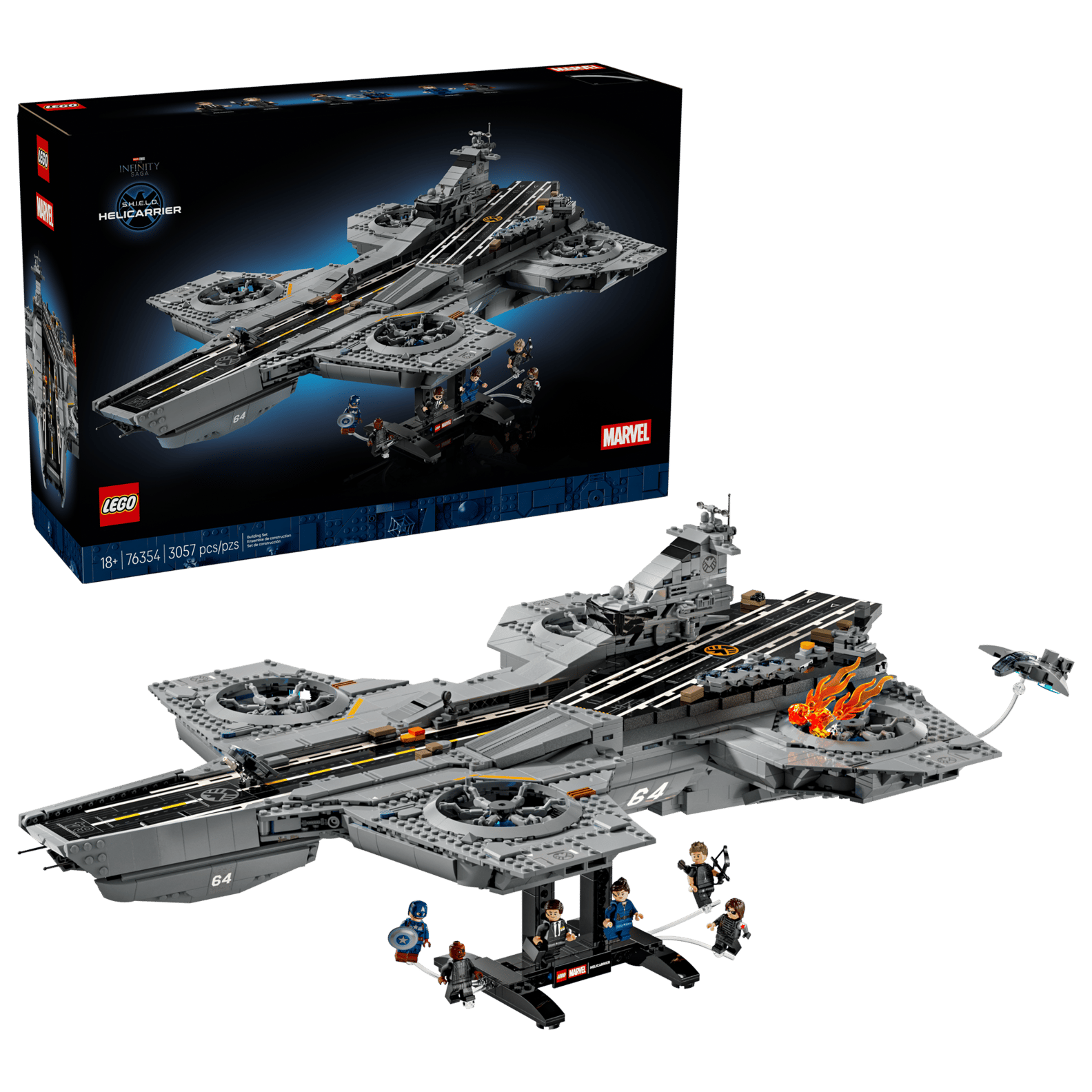 LEGO Marvel S.H.I.E.L.D. Helicarrier Set (76354)
