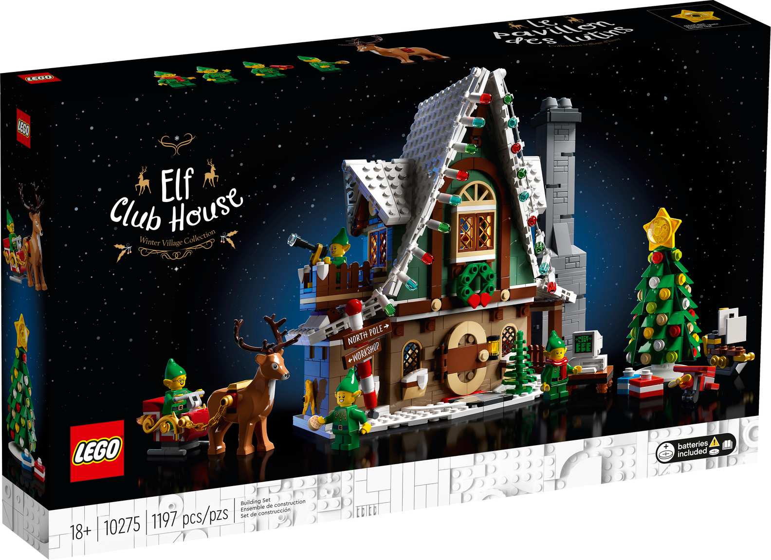 LEGO Icons Elf Club House Set (10275)