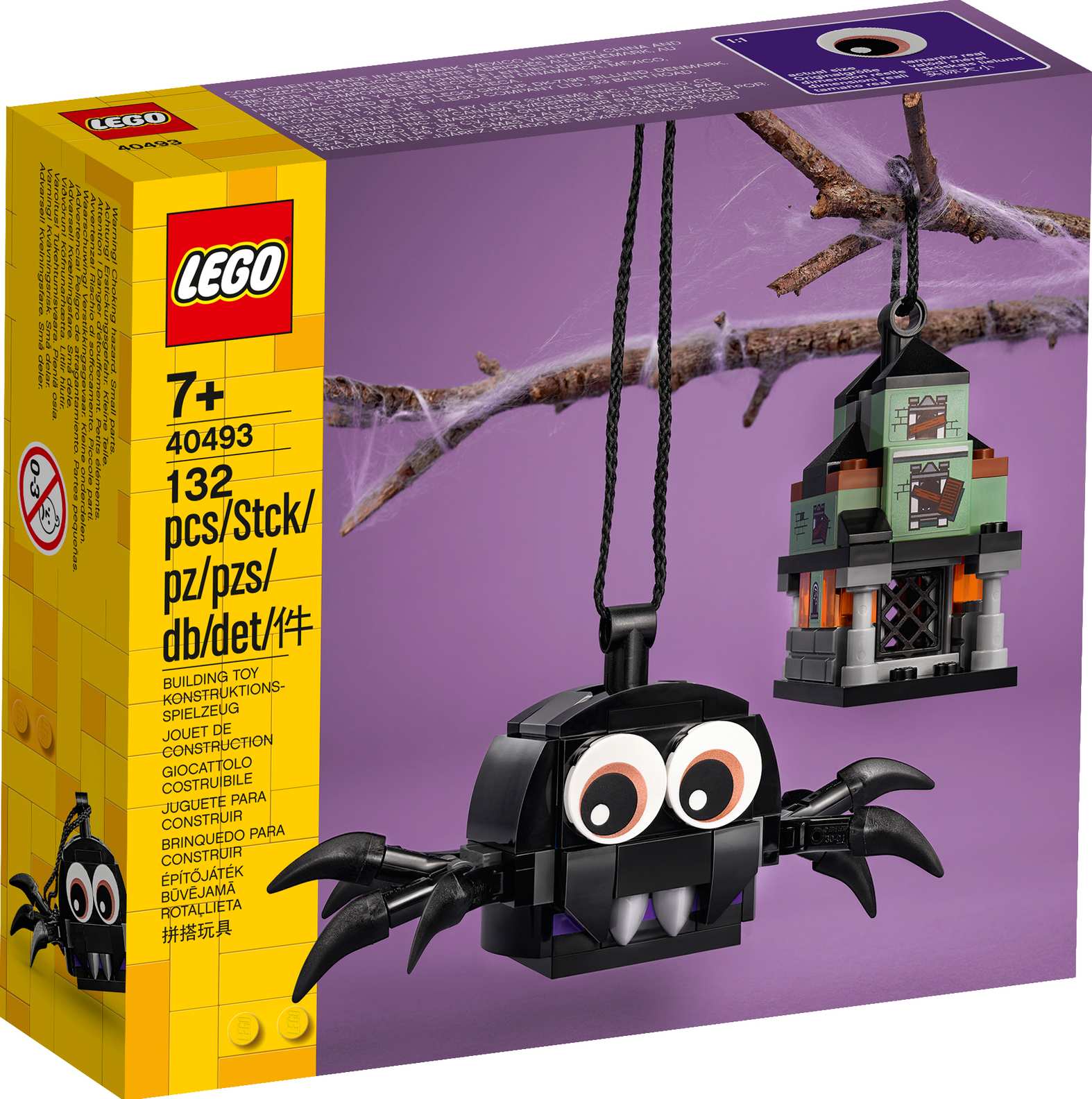 LEGO Spider & Haunted House Set (40493)