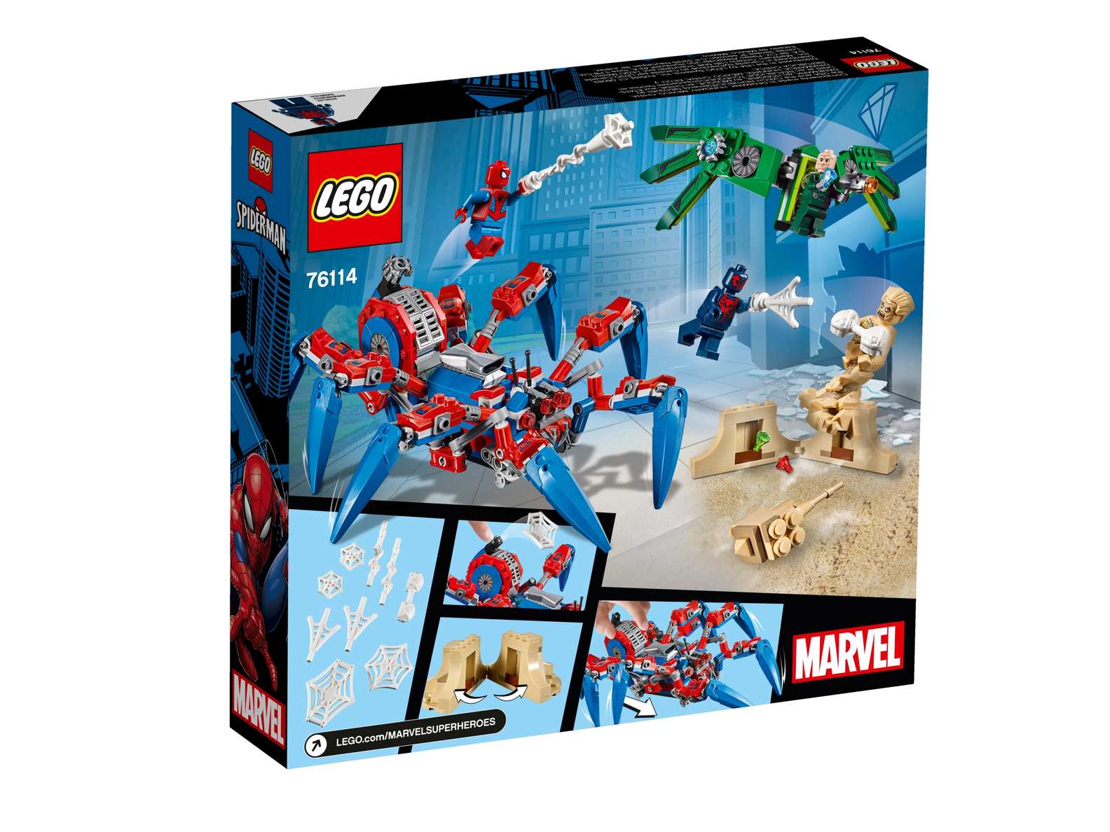 LEGO Marvel Spider-Man’s Spider Crawler Set (76114)