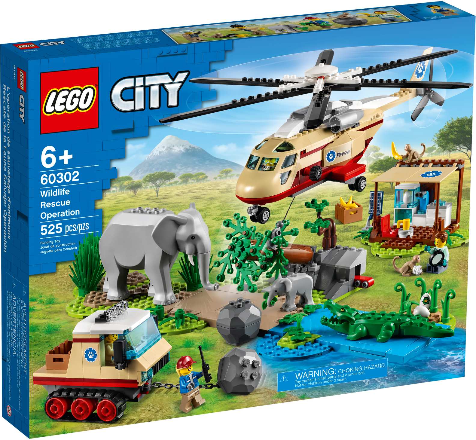 LEGO City Wildlife Rescue Operation Set (60302)