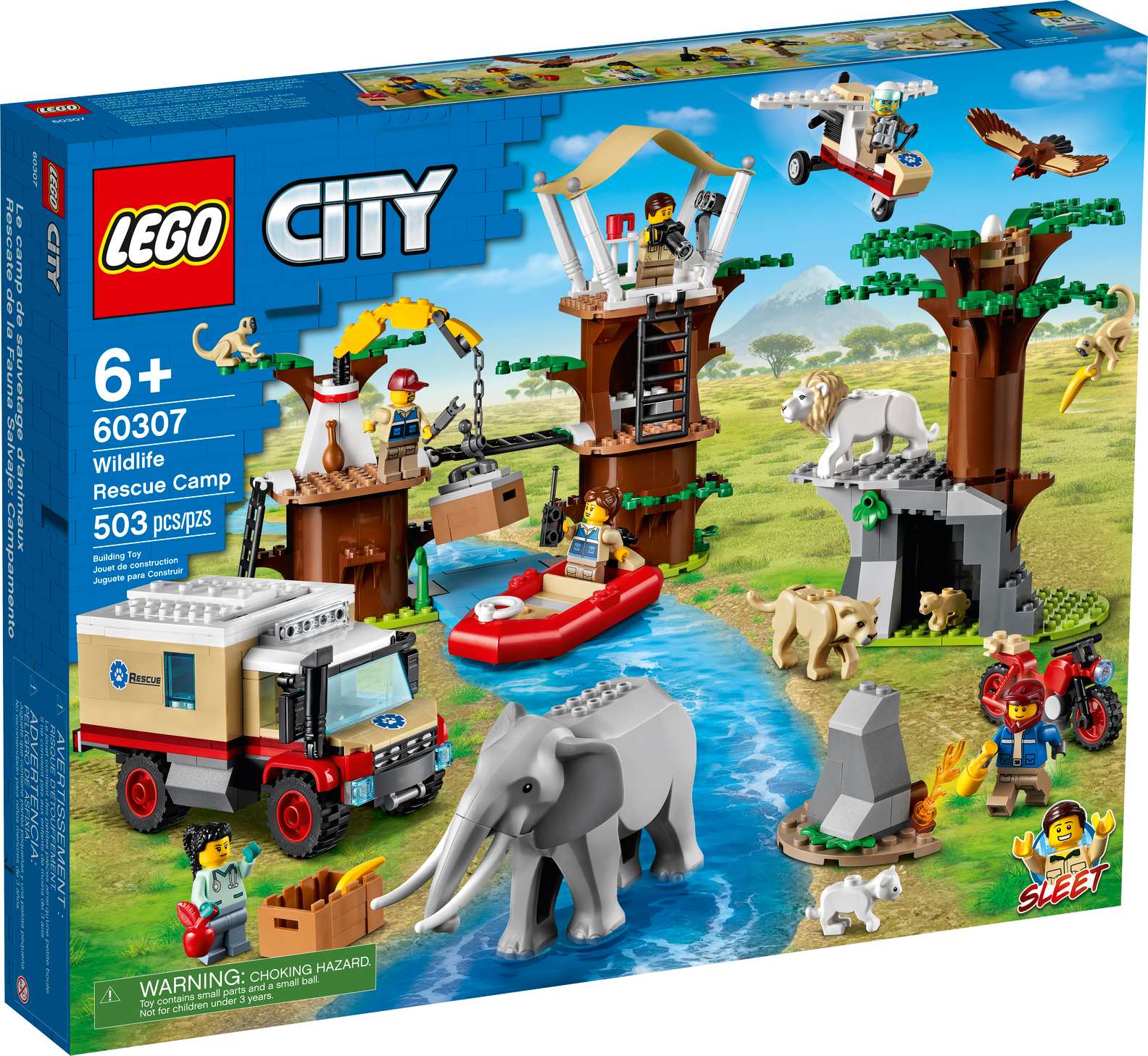 LEGO City Wildlife Rescue Camp Set (60307)