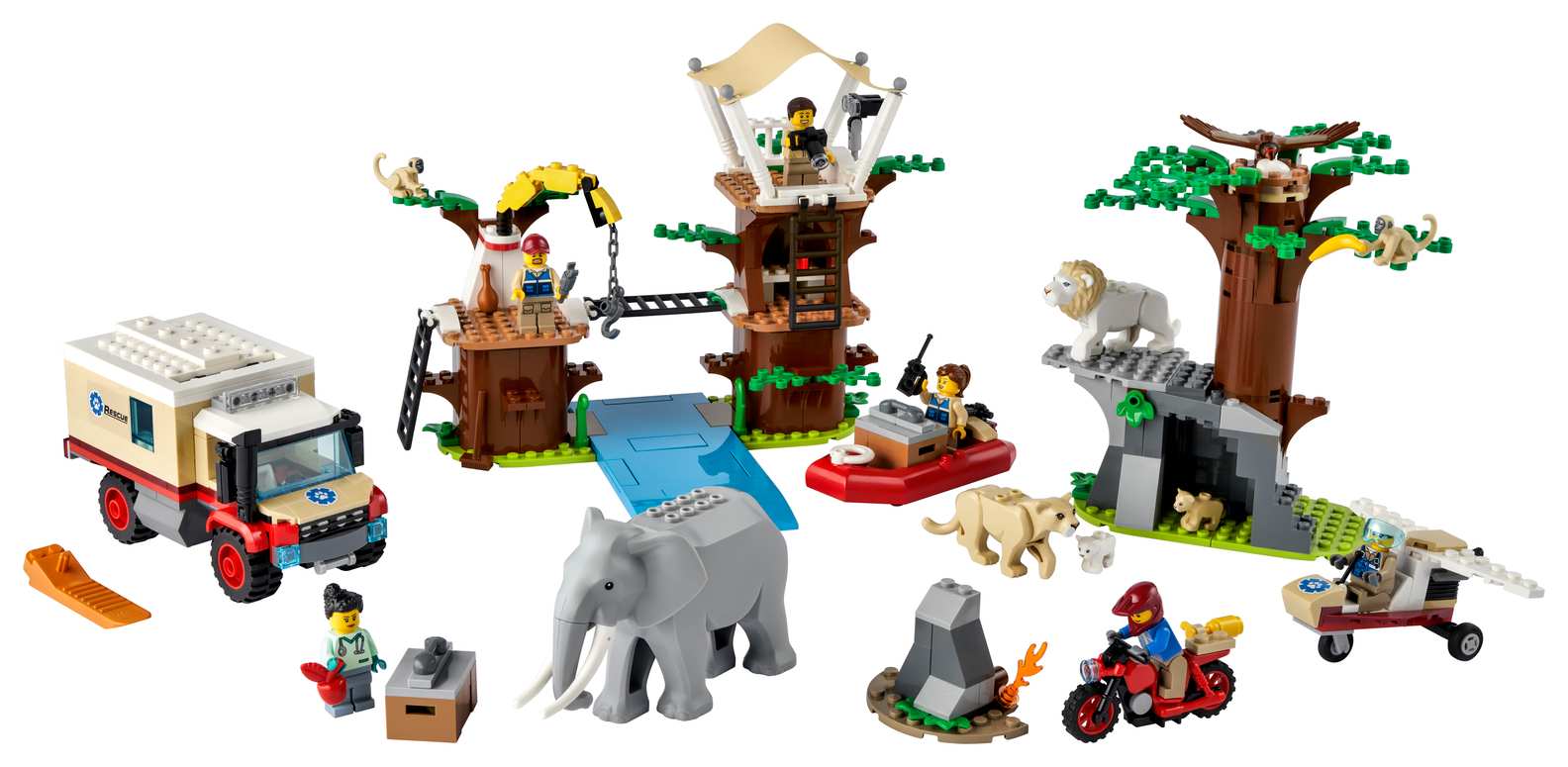 LEGO City Wildlife Rescue Camp Set (60307)