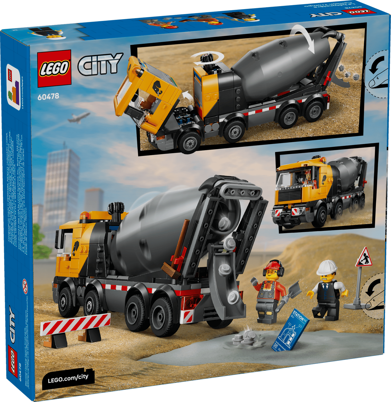 LEGO City Cement Mixer Set (60478)