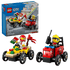 LEGO City Pizza vs. Fire Truck Set (60458)