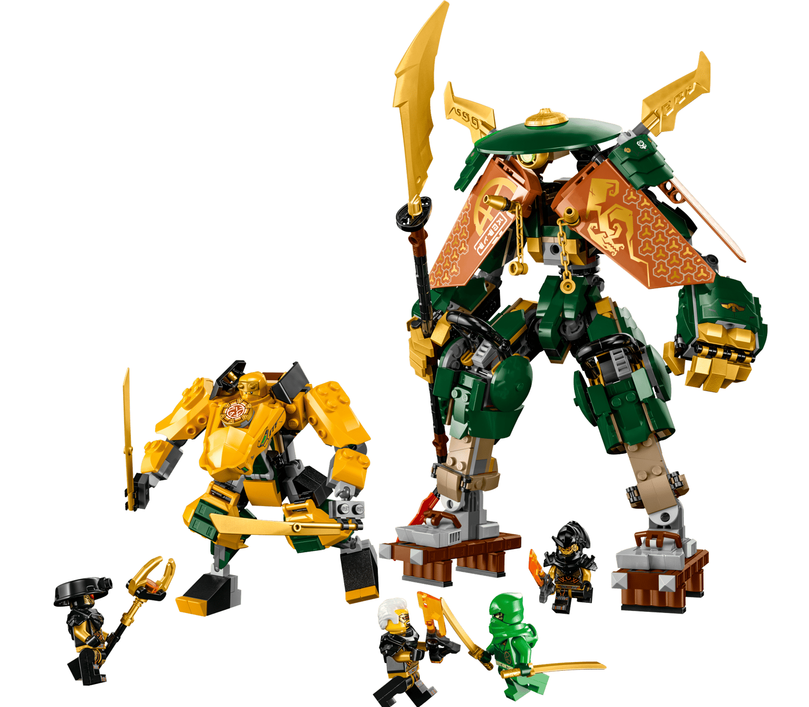 LEGO Ninjago Lloyd and Arin’s Ninja Team Mechs Set (71794)