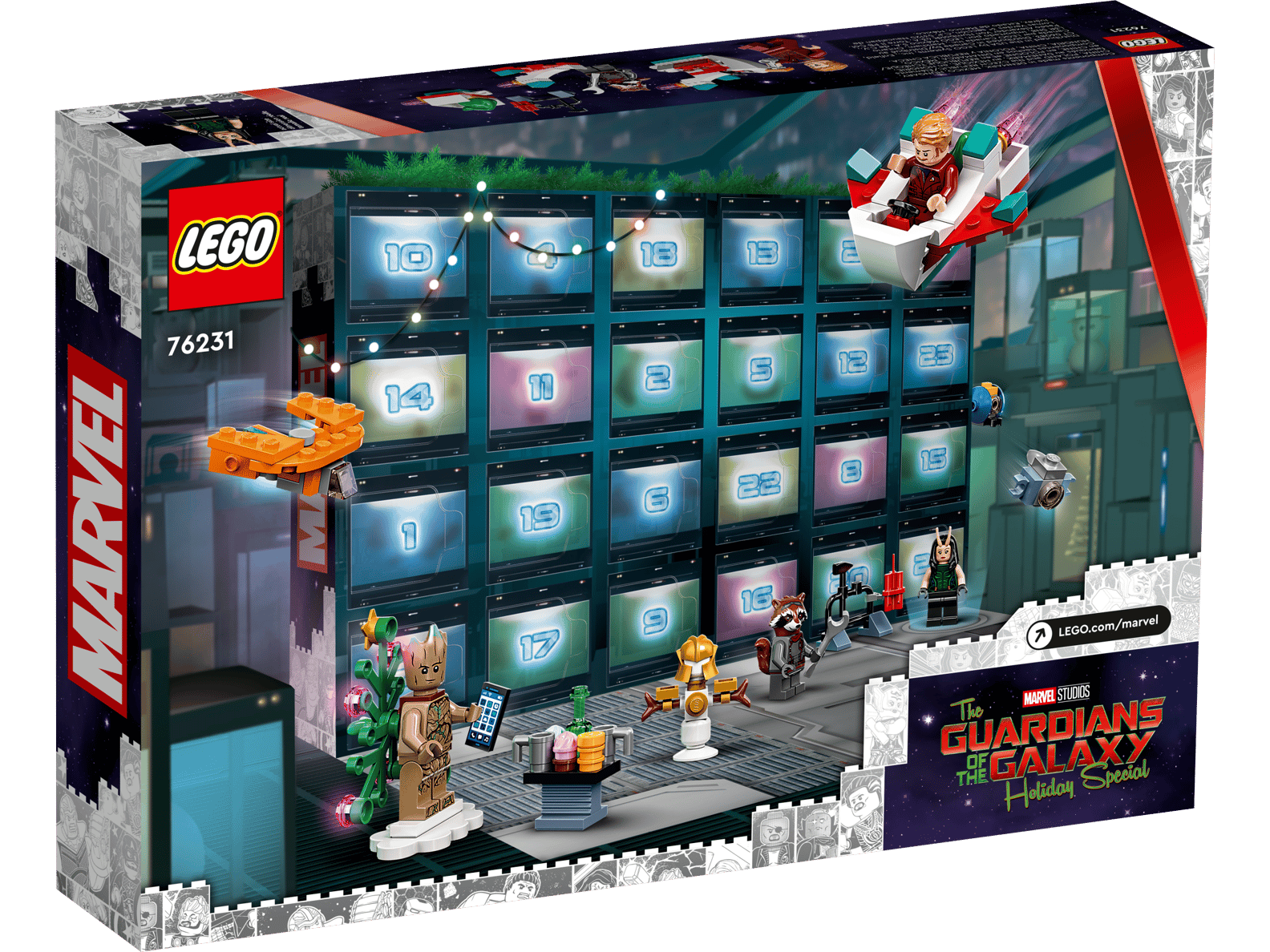 LEGO Marvel Guardians of the Galaxy Advent Calendar Set (76231)