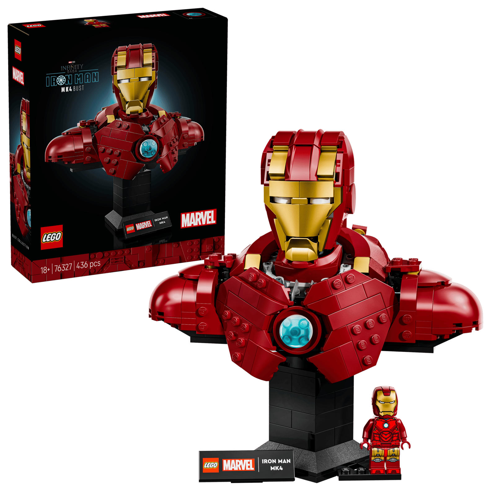 LEGO Marvel Iron Man MK4 Bust Set (76327)