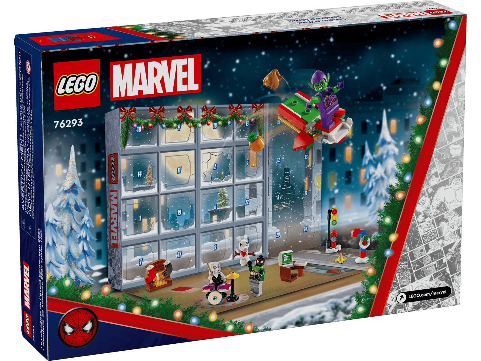 LEGO Marvel Spider-Man 2024 Adventure Calendar Set (76293)