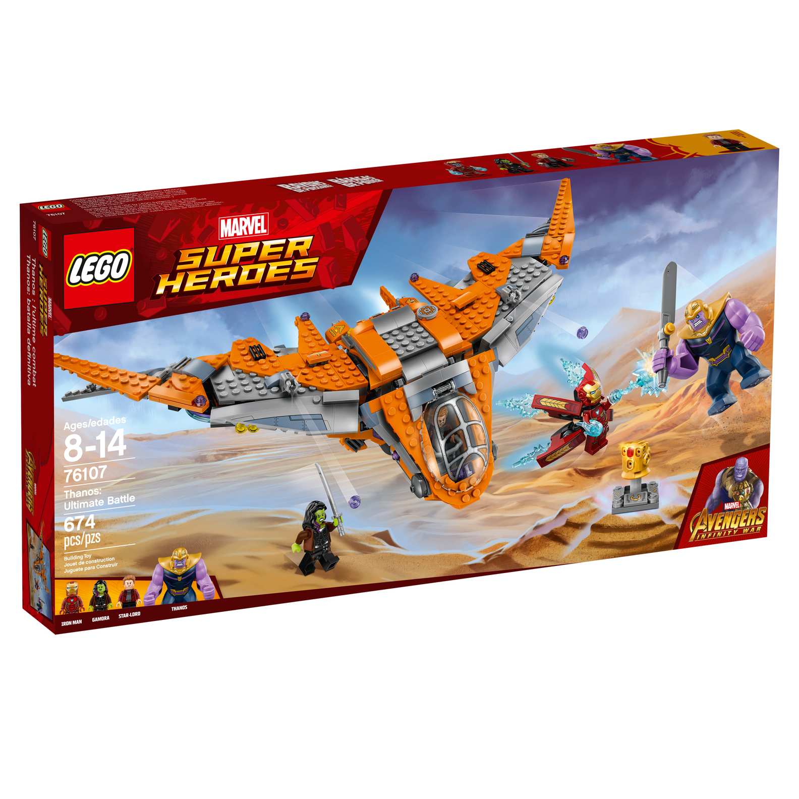 LEGO Marvel Thanos: Ultimate Battle Set (76107)