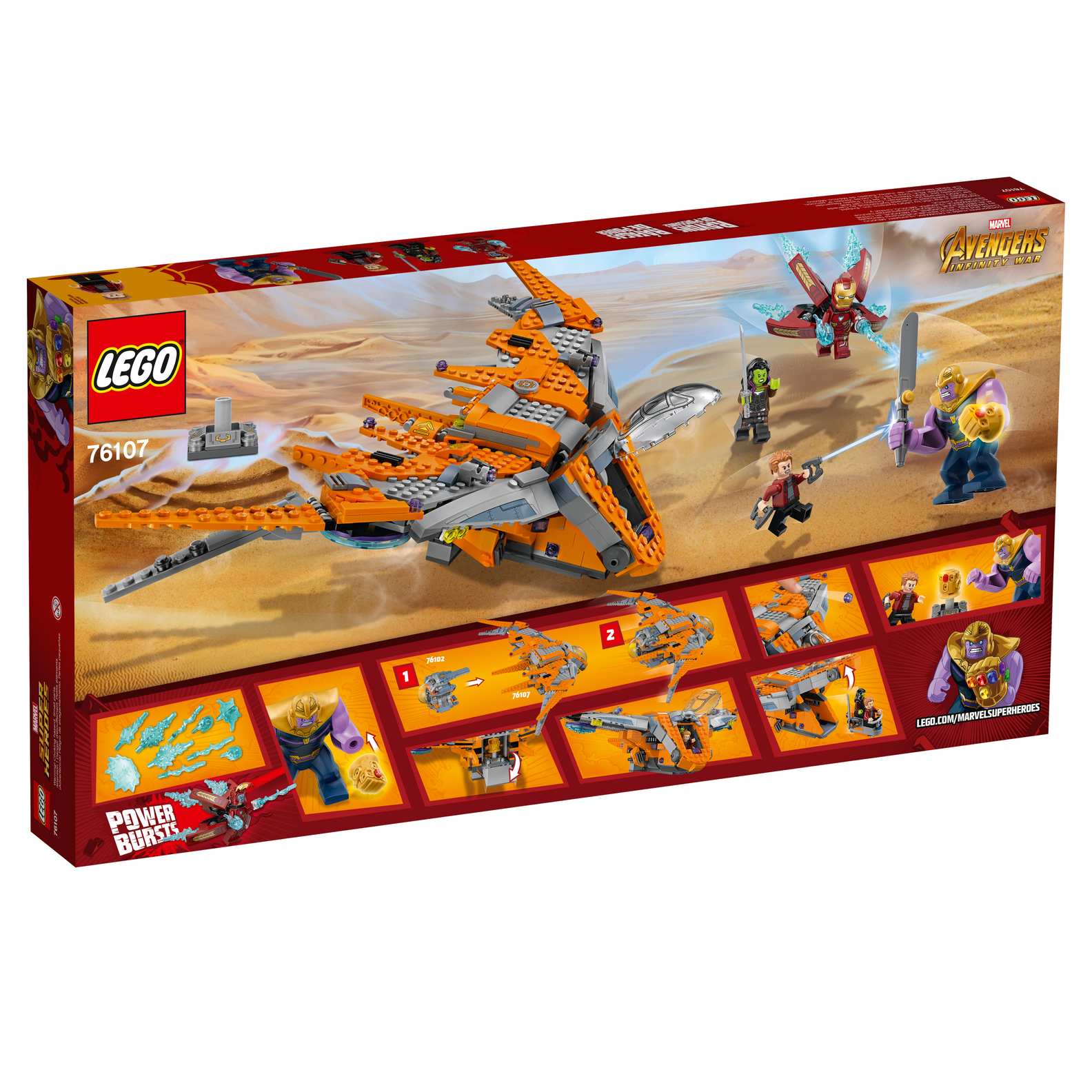 LEGO Marvel Thanos: Ultimate Battle Set (76107)
