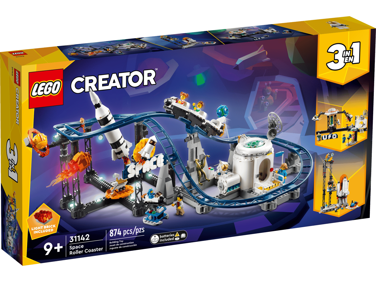 LEGO Creator Space Roller Coaster Set (31142)
