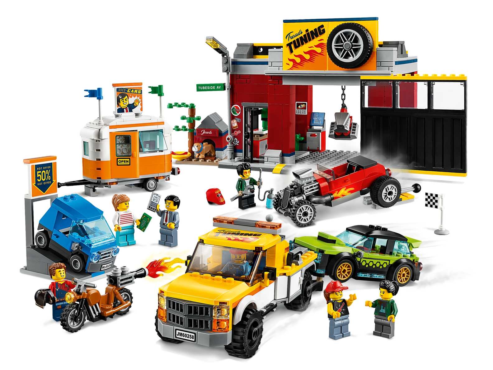 LEGO City Tuning Workshop Set (60258)